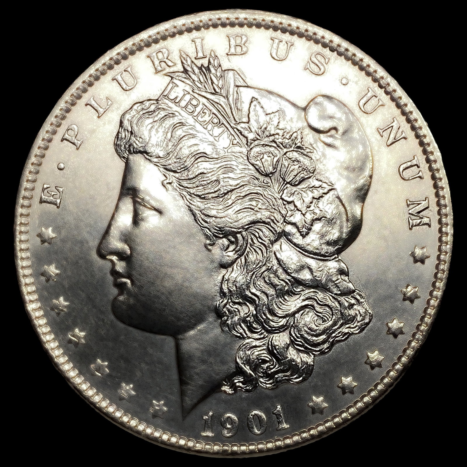 1901 Morgan Silver Dollar: 1901 Morgan Silver Dollar
