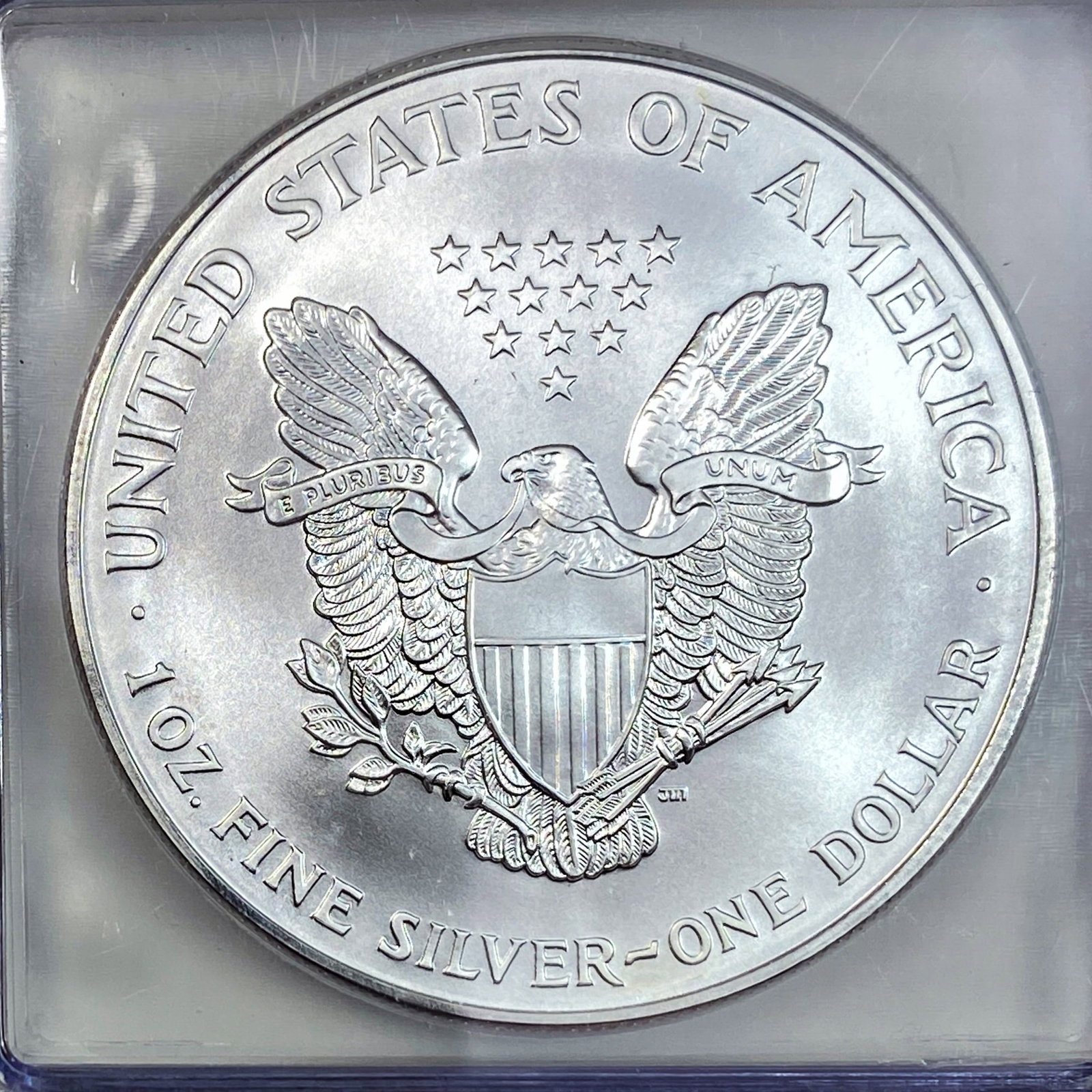 1999 Silver Eagle ICG MS70 - 4