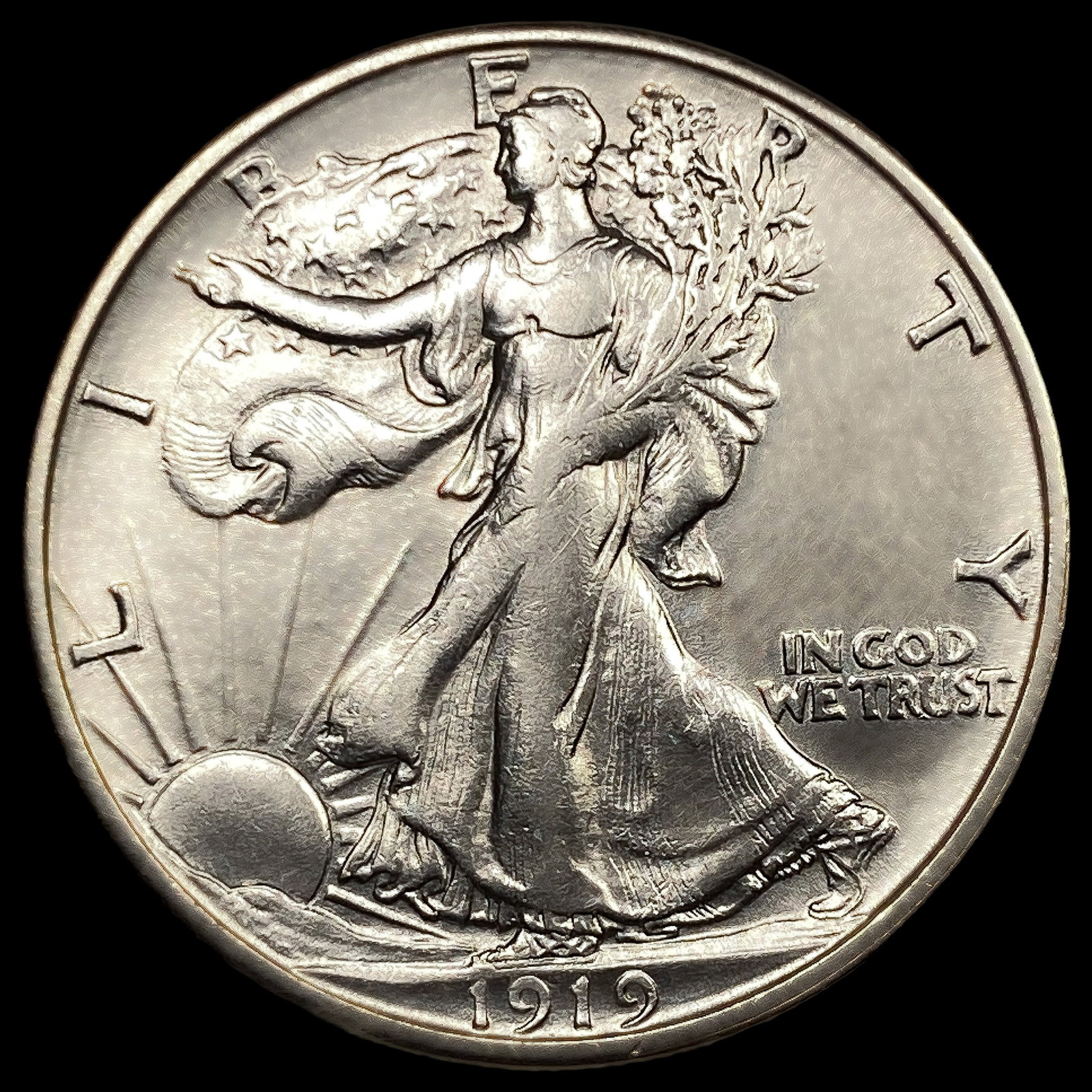 1919-S Walking Liberty Half Dollar: 1919-S Walking Liberty Half Dollar