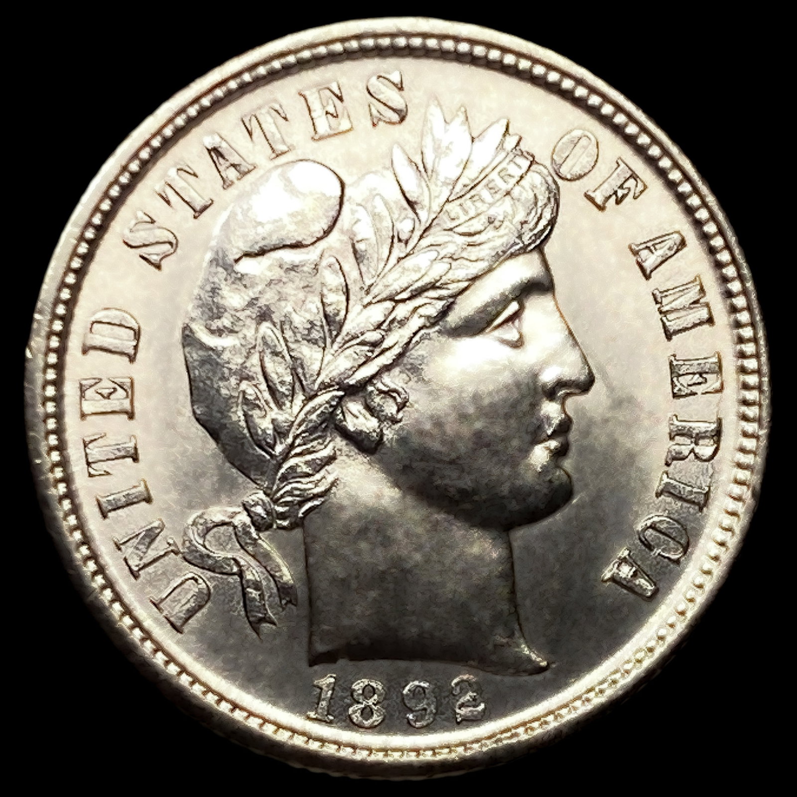 1892-S Barber Dime: 1892-S Barber Dime