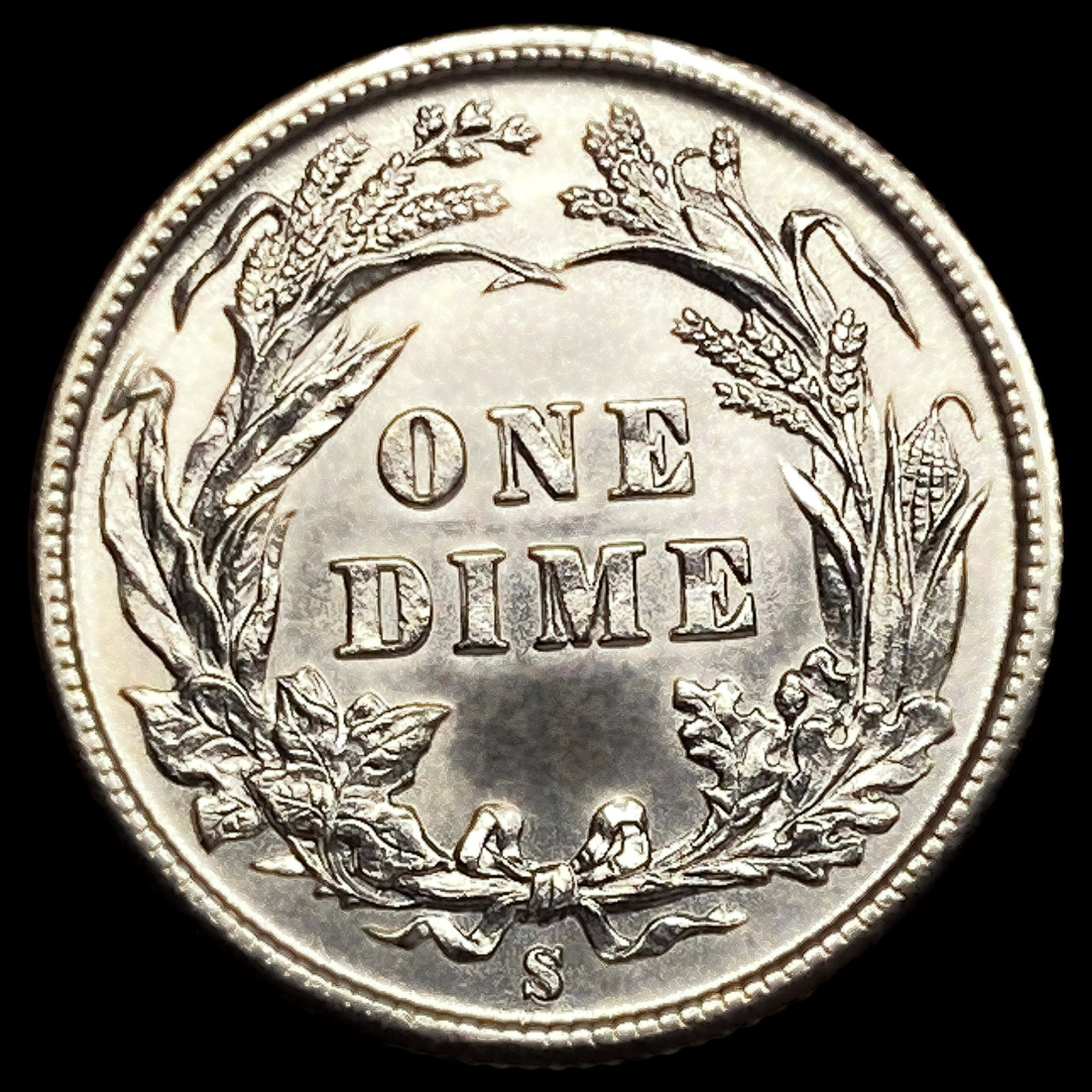 1892-S Barber Dime - 2