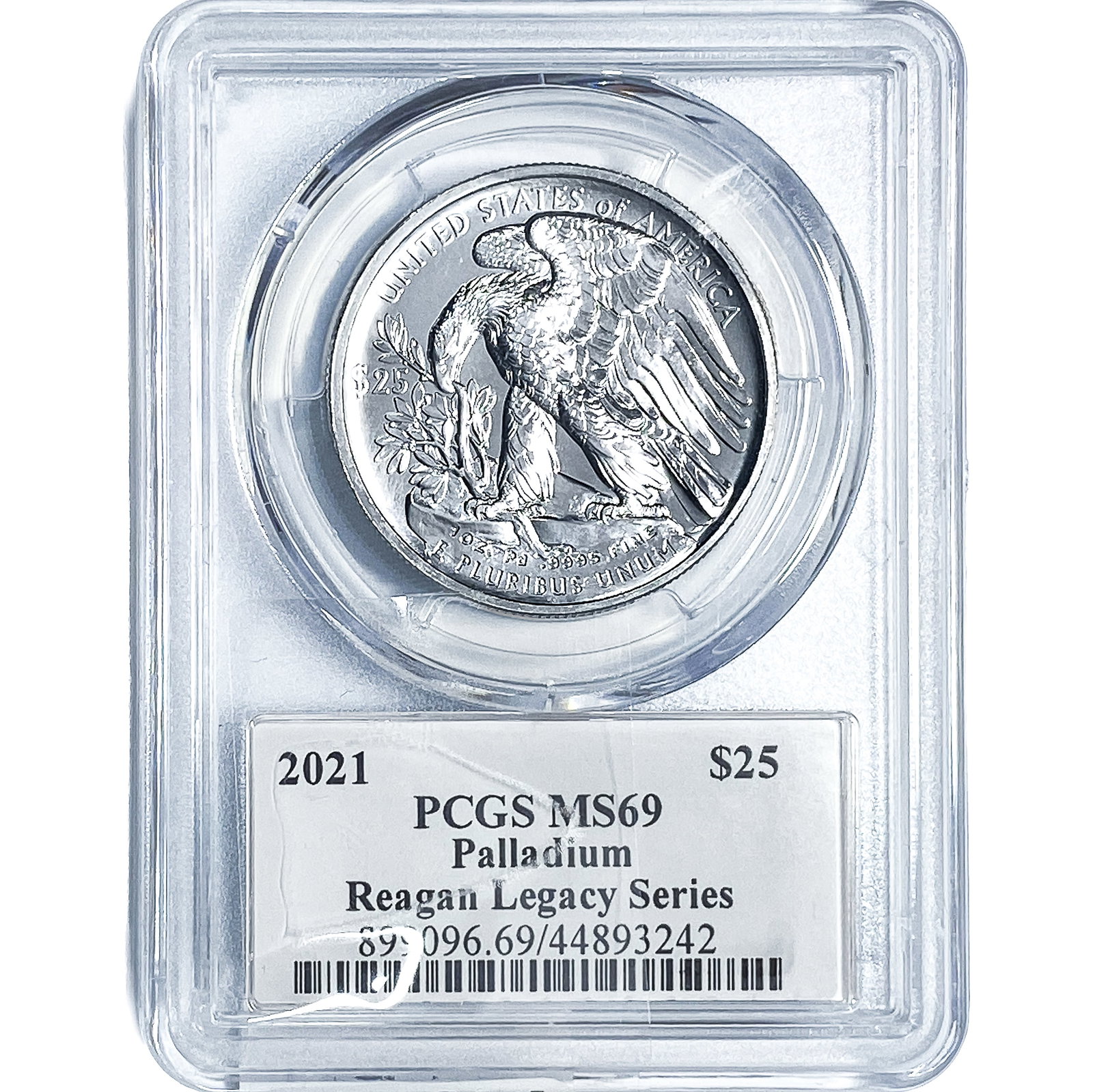 2021 $25 1oz Palladium America Eagle PCGS MS69 (1 of 4)