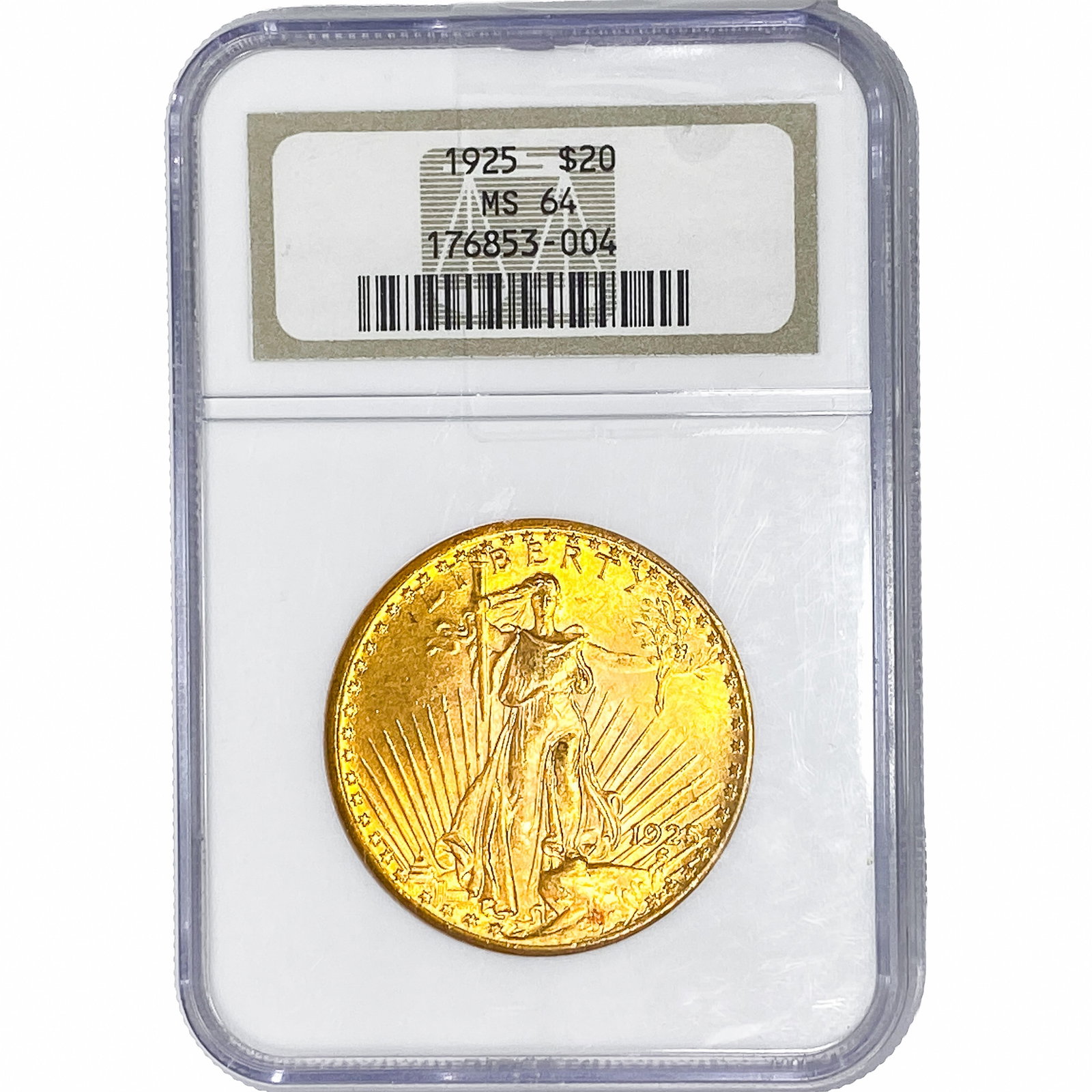 1925 $20 Gold Double Eagle NGC MS64 (1 of 4)