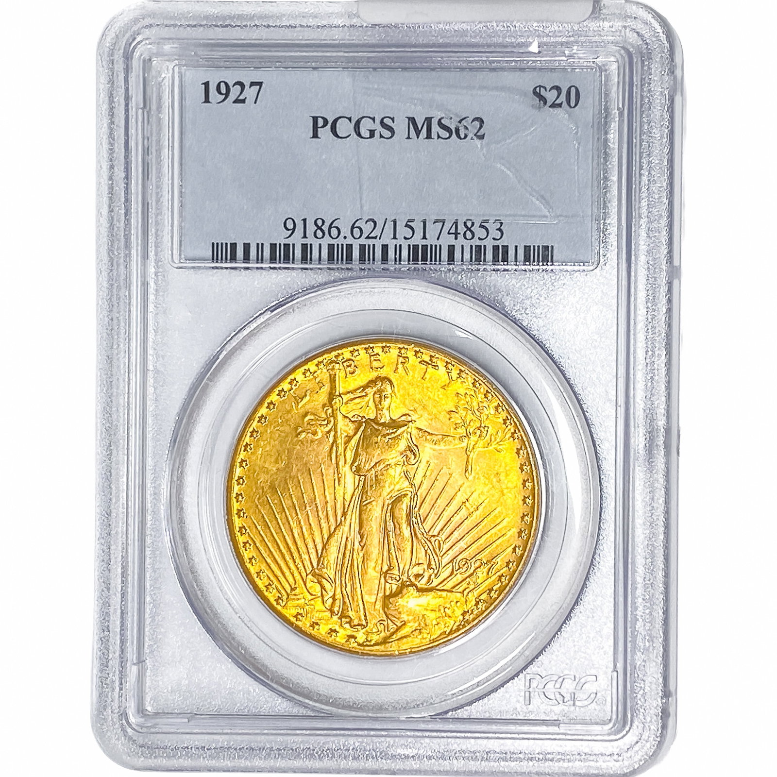 1927 $20 Gold Double Eagle PCGS MS62 (1 of 4)