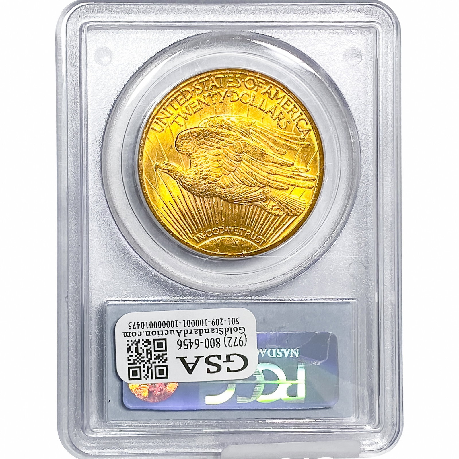1925 $20 Gold Double Eagle PCGS MS61 - 2