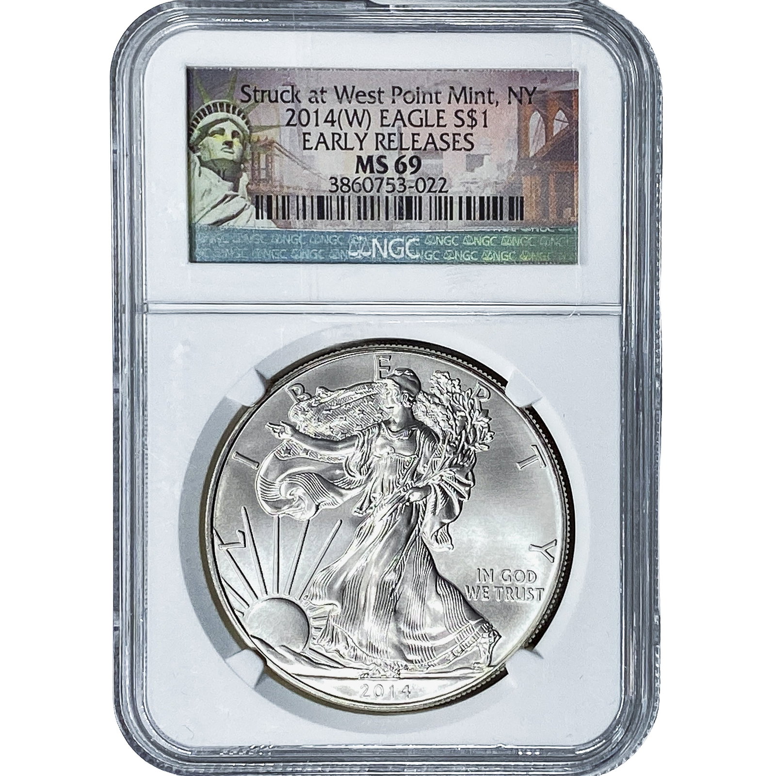 2014-W Silver Eagle NGC MS69 (1 of 2)