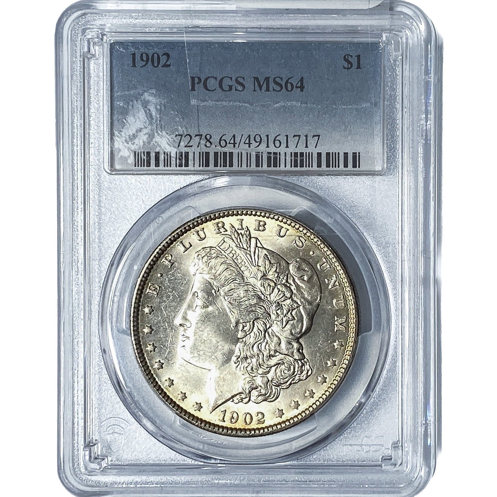 1902 Morgan Silver Dollar PCGS MS64 (1 of 2)