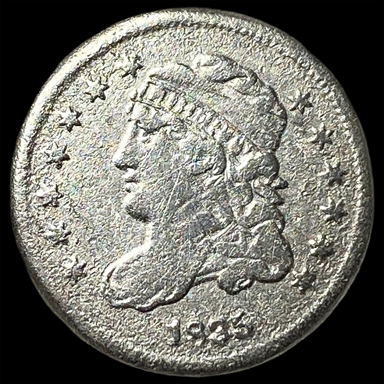 1835 Silver Capped Bust Half Dime LIGHTLY CIRCULATED: 1835 Silver Capped Bust Half Dime LIGHTLY CIRCULATED