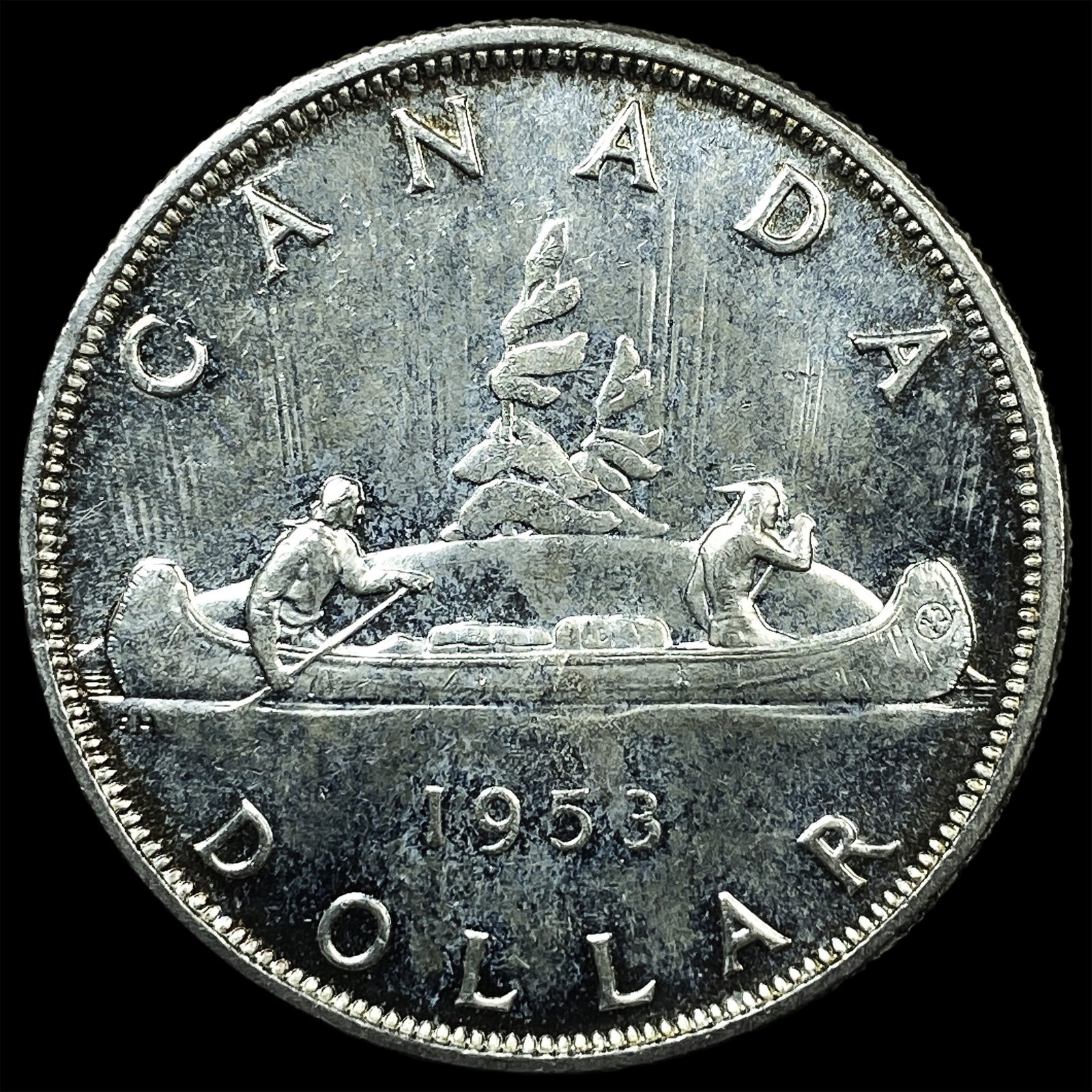 1953 Canada Silver Dollar - 2