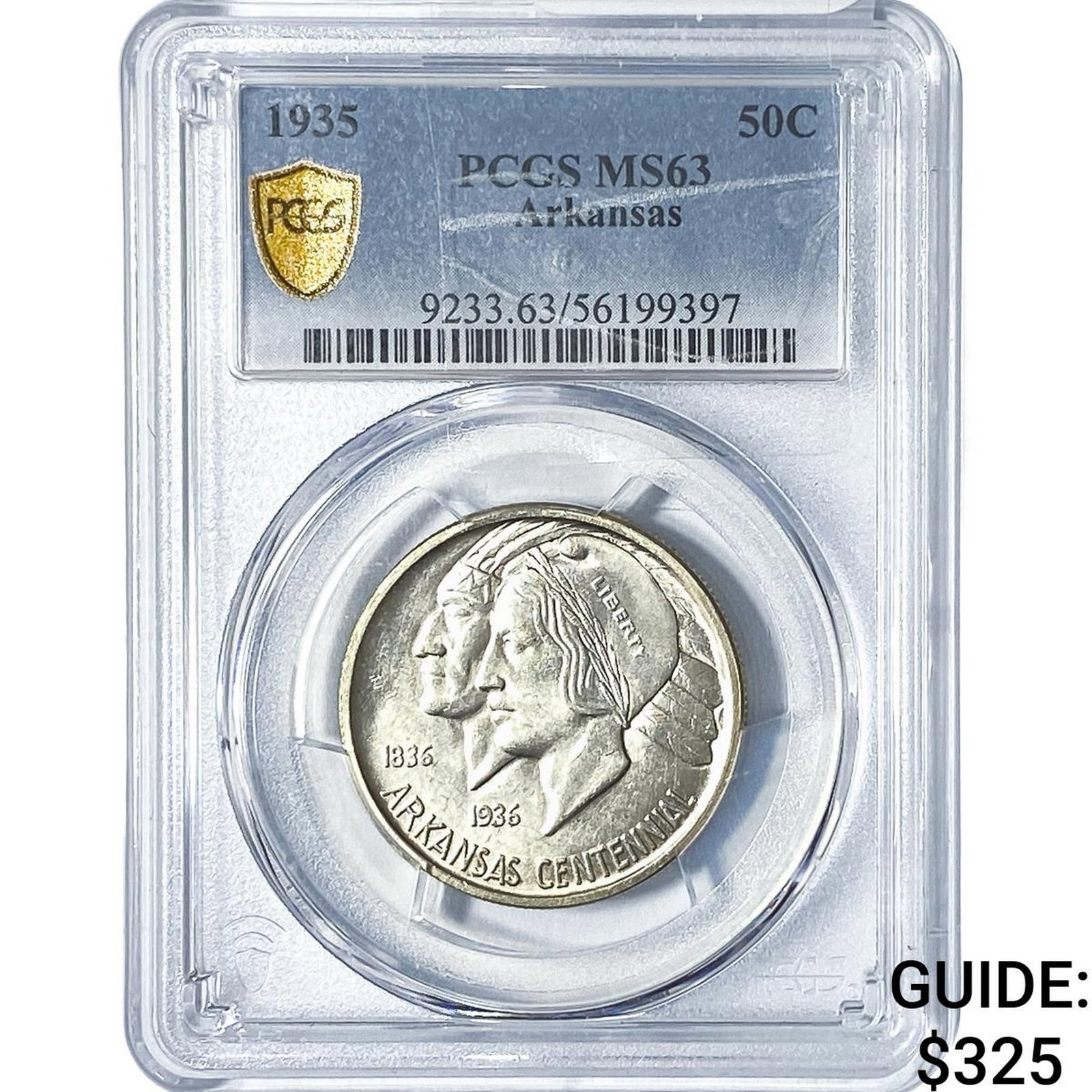 1935 Arkansas Half Dollar PCGS MS63 (1 of 2)