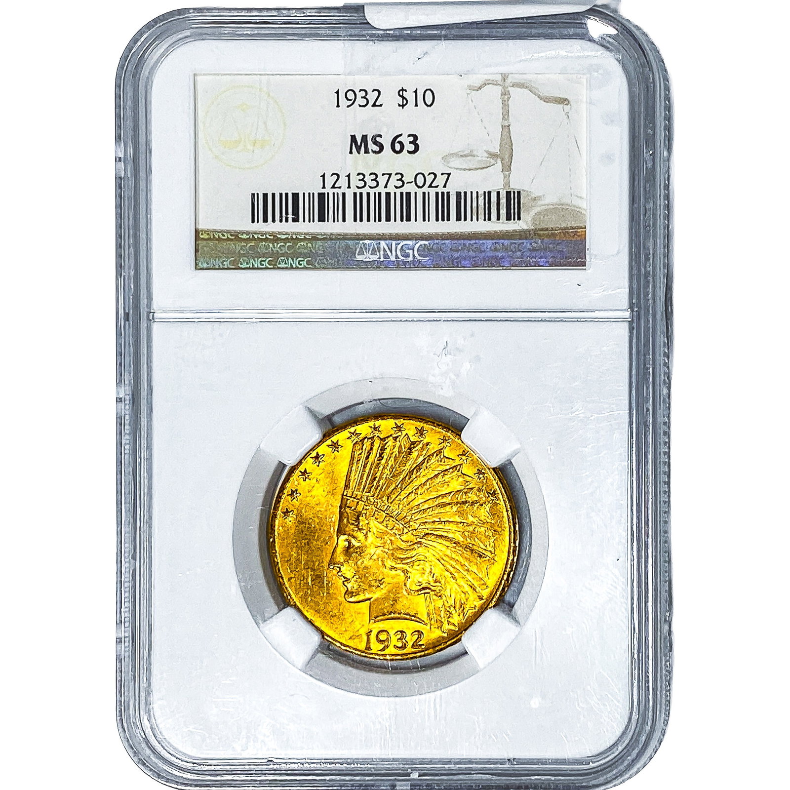 1932 $10 Gold Eagle NGC MS63 (1 of 4)