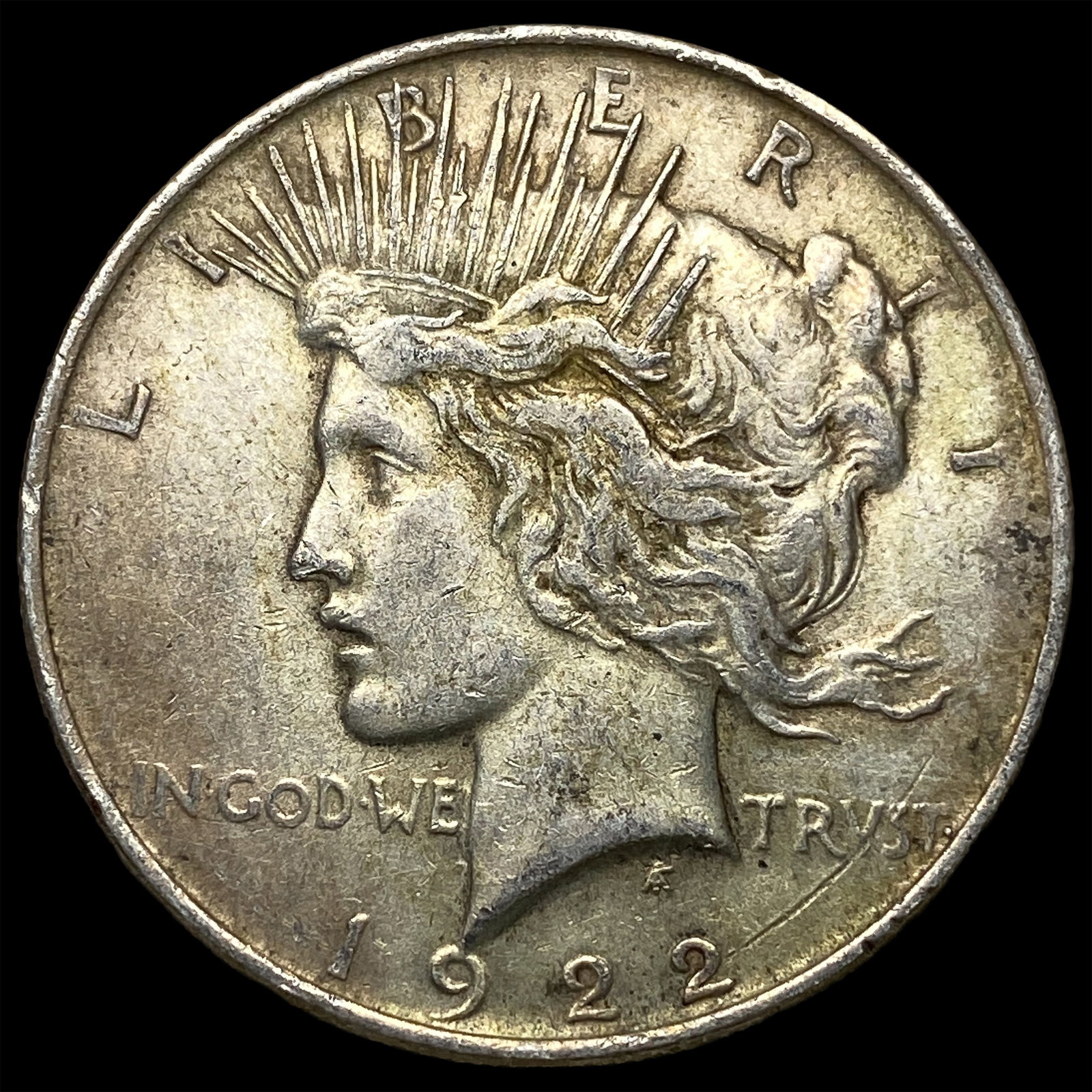 1922 Silver Peace Dollar CLOSELY UNCIRCULATED: 1922 Silver Peace Dollar CLOSELY UNCIRCULATED
