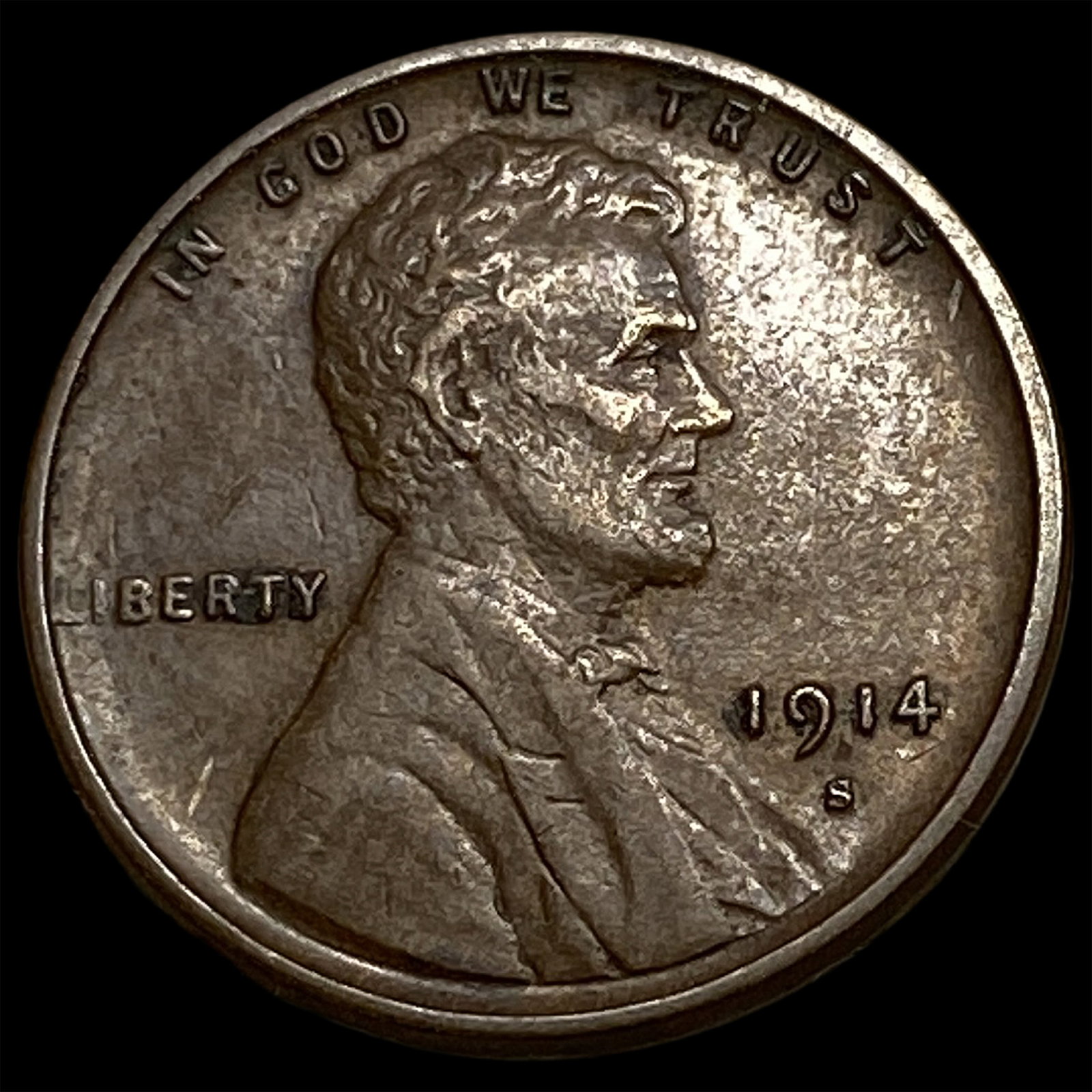 1914-S Lincoln Wheat Cent UNCIRCULATED: 1914-S Lincoln Wheat Cent UNCIRCULATED