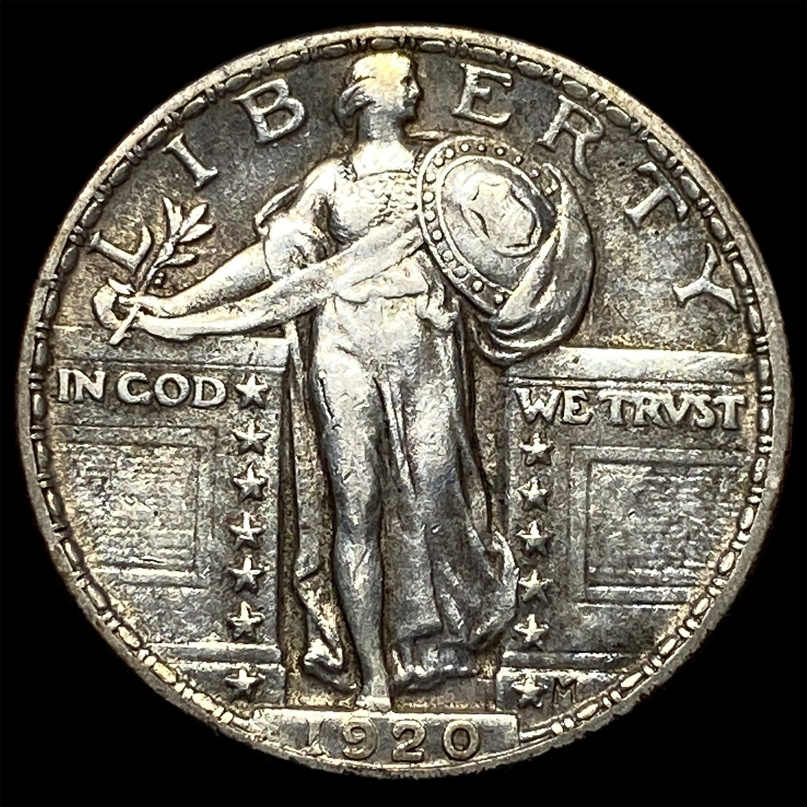 1920 Standing Liberty Quarter UNCIRCULATED: 1920 Standing Liberty Quarter UNCIRCULATED