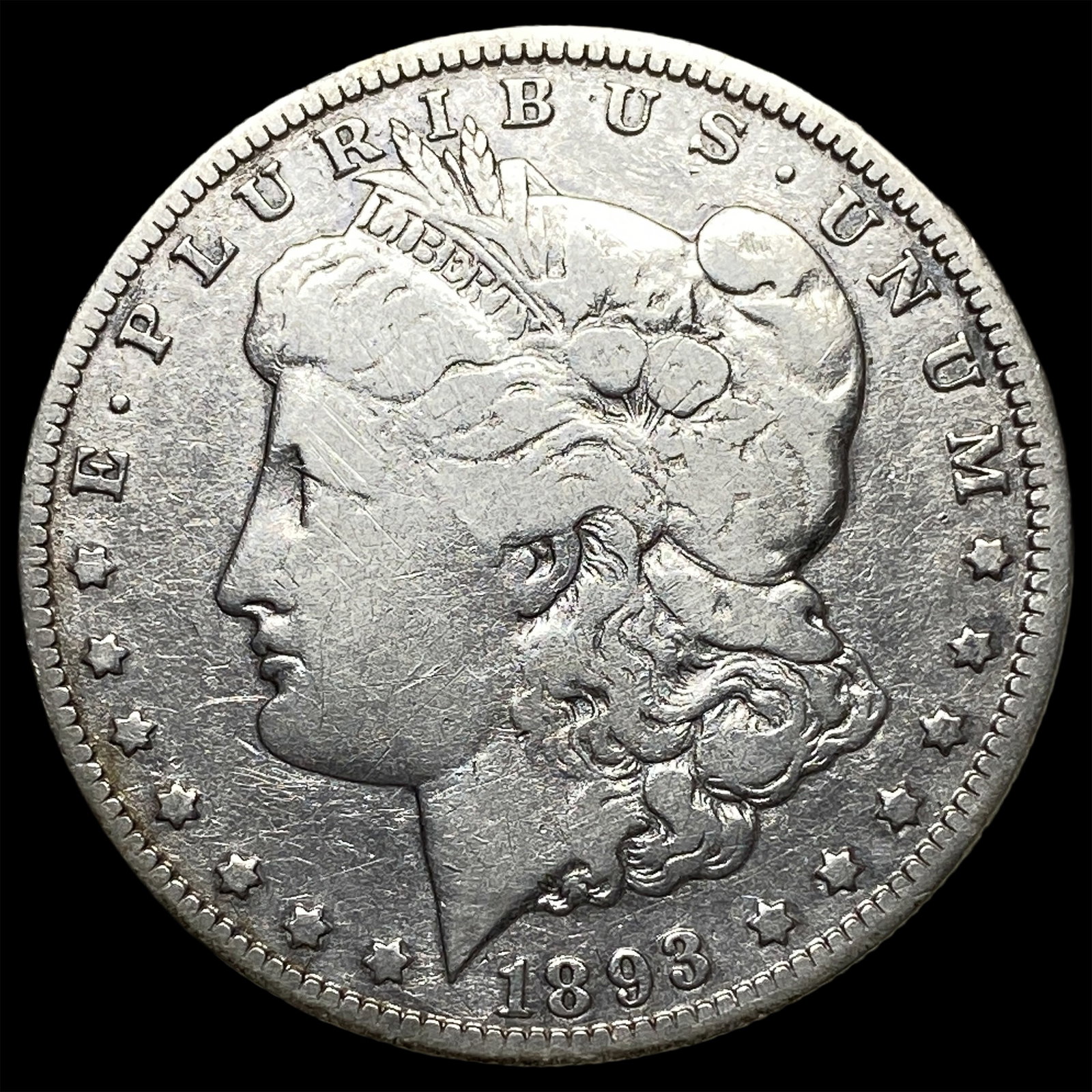 1893-O Silver Morgan Dollar LIGHTLY CIRCULATED: 1893-O Silver Morgan Dollar LIGHTLY CIRCULATED