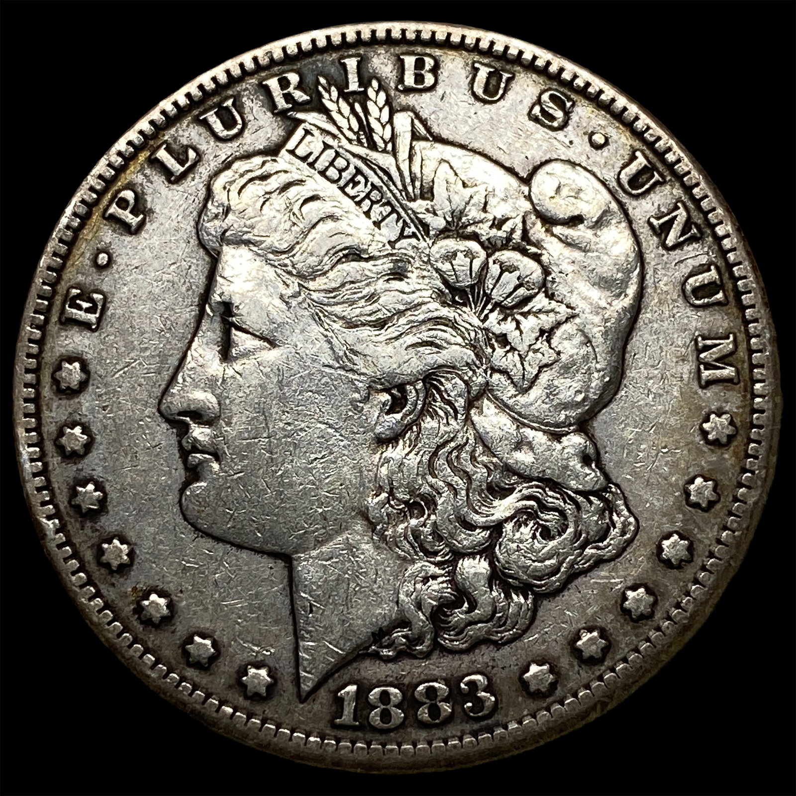 1883-S Silver Morgan Dollar CLOSELY UNCIRCULATED: 1883-S Silver Morgan Dollar CLOSELY UNCIRCULATED