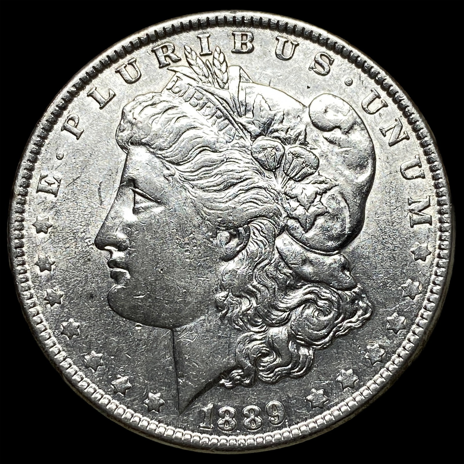 1889 Silver Morgan Dollar CHOICE AU (1 of 2)