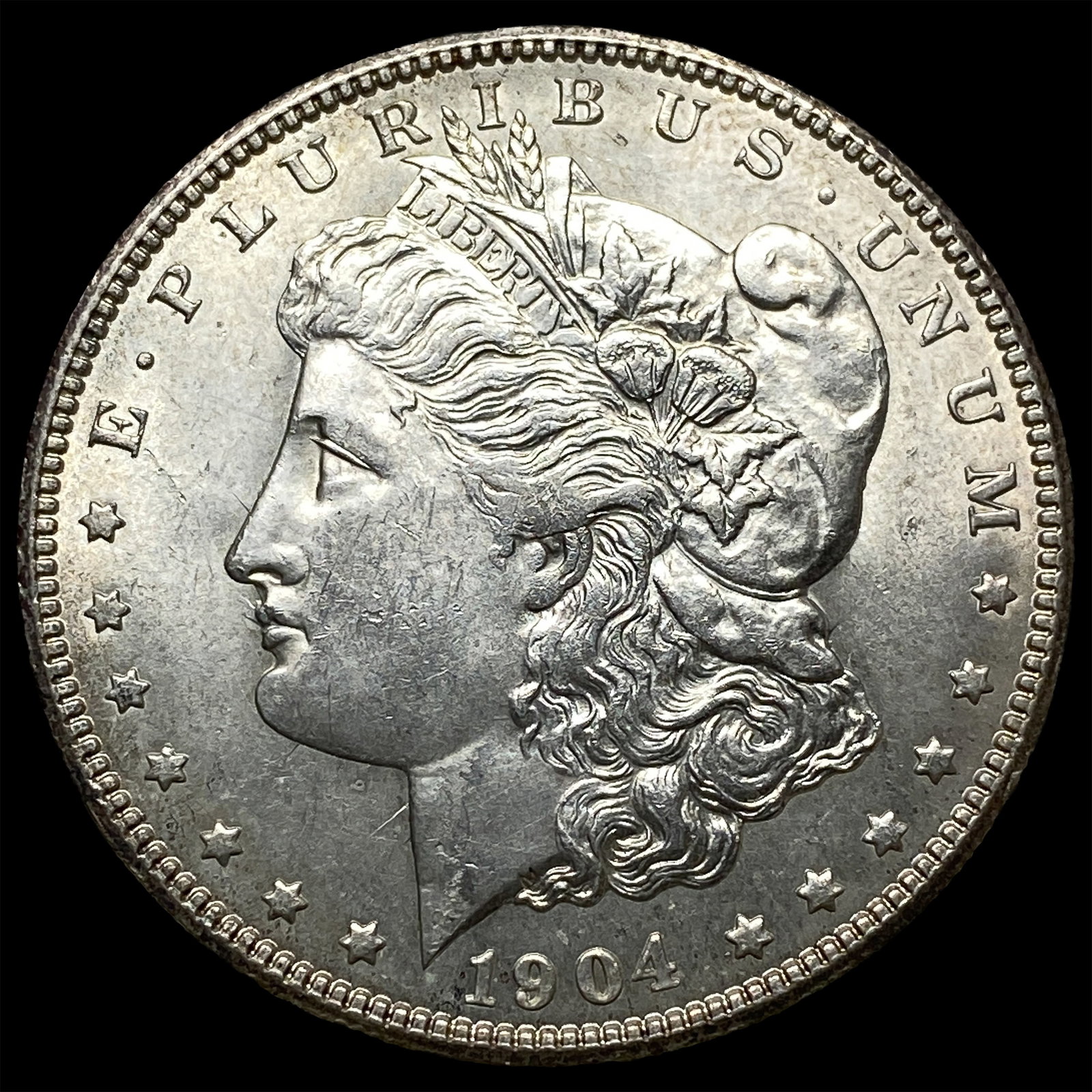 1904-O Silver Morgan Dollar CHOICE AU: 1904-O Silver Morgan Dollar CHOICE AU