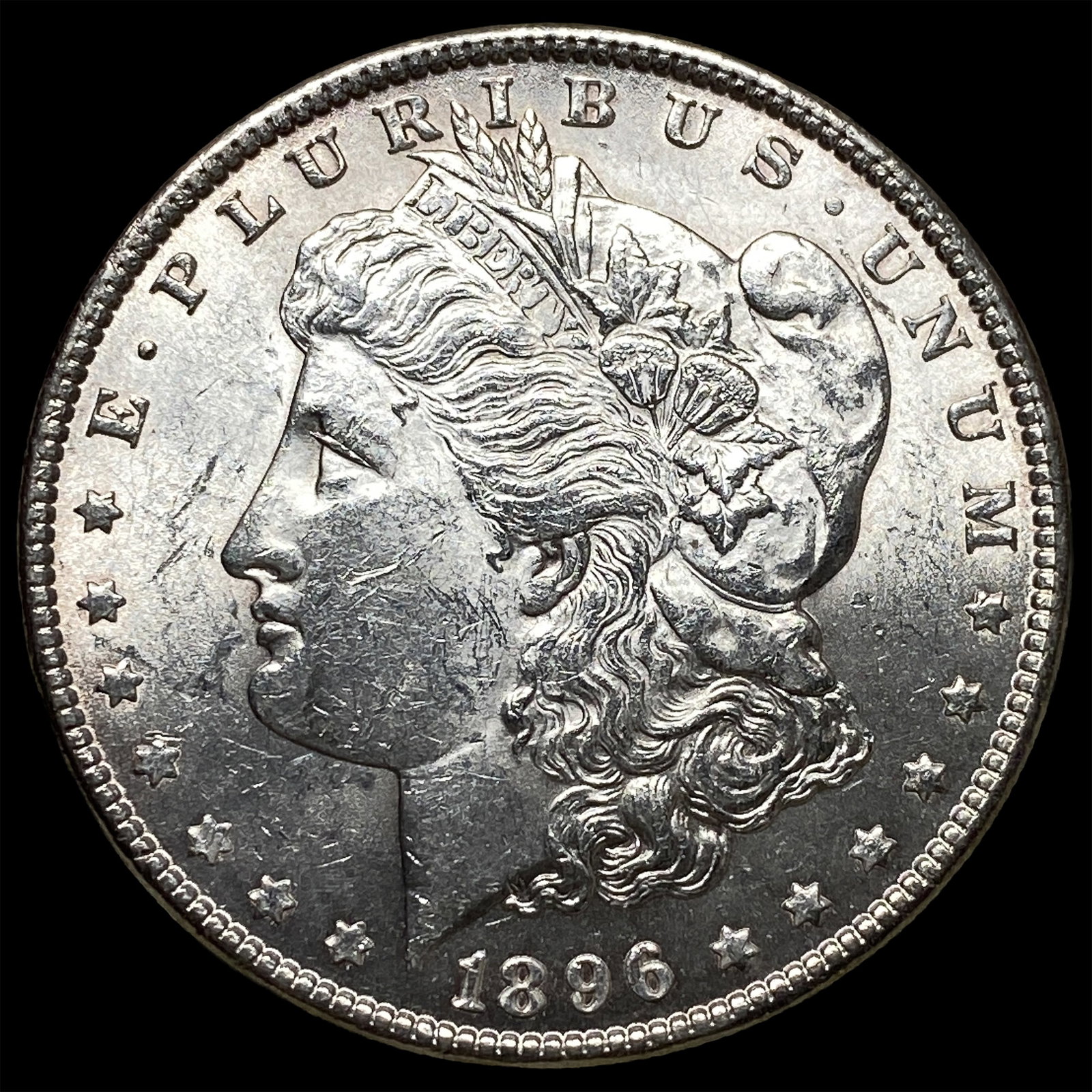 1896 Morgan Silver Dollar CHOICE BU: 1896 Morgan Silver Dollar CHOICE BU