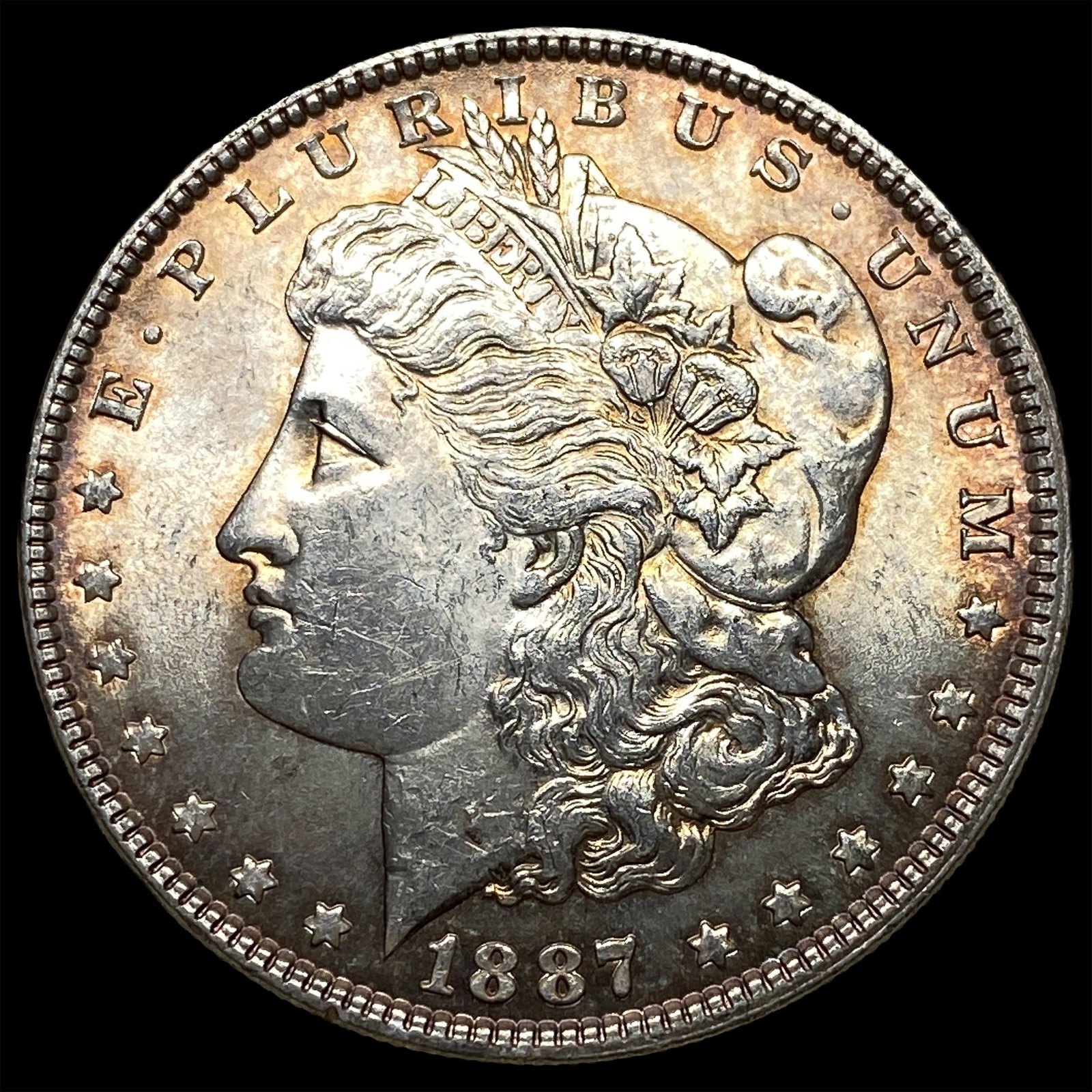 1887 Silver Morgan Dollar UNCIRCULATED: 1887 Silver Morgan Dollar UNCIRCULATED