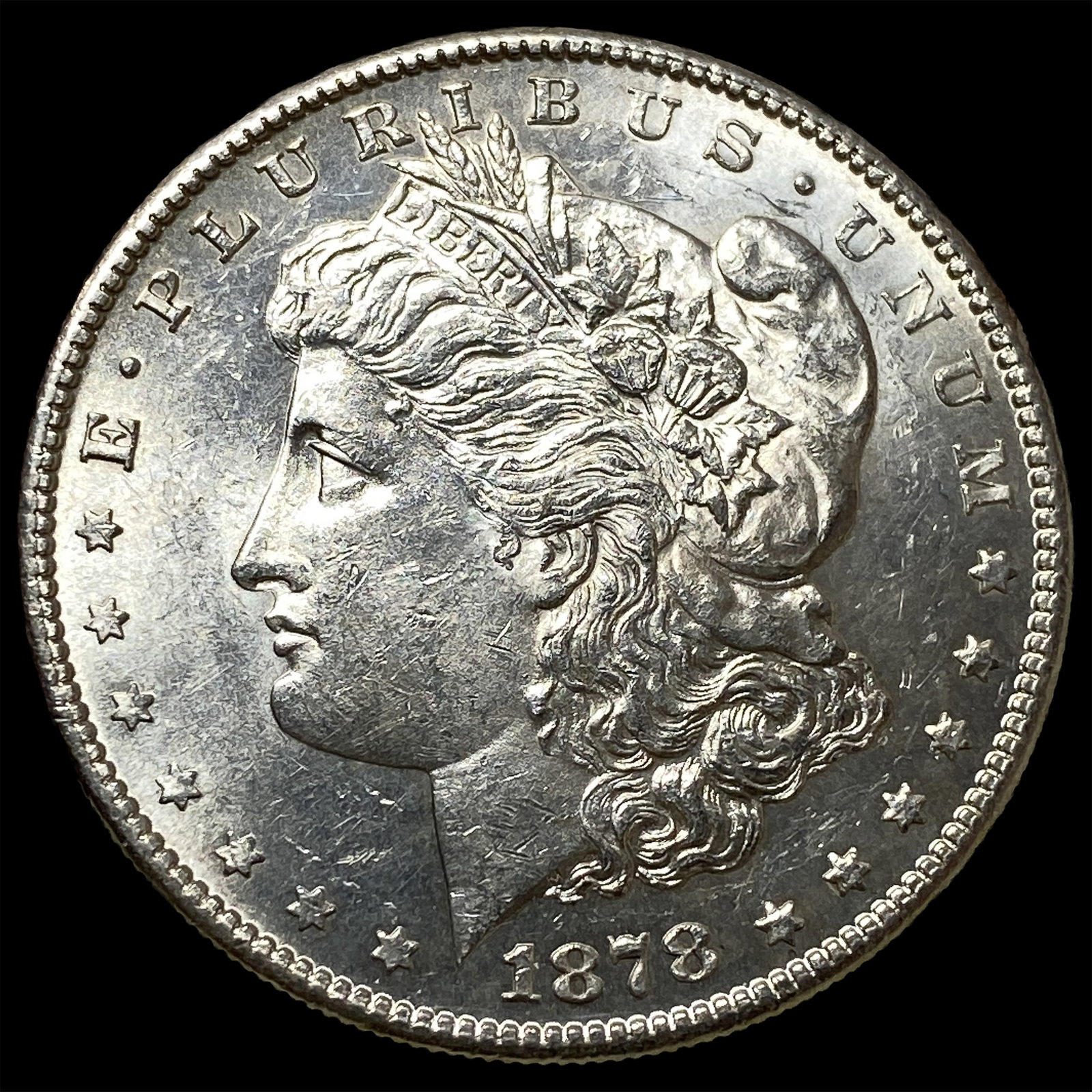 1878-S Silver Morgan Dollar UNCIRCULATED: 1878-S Silver Morgan Dollar UNCIRCULATED