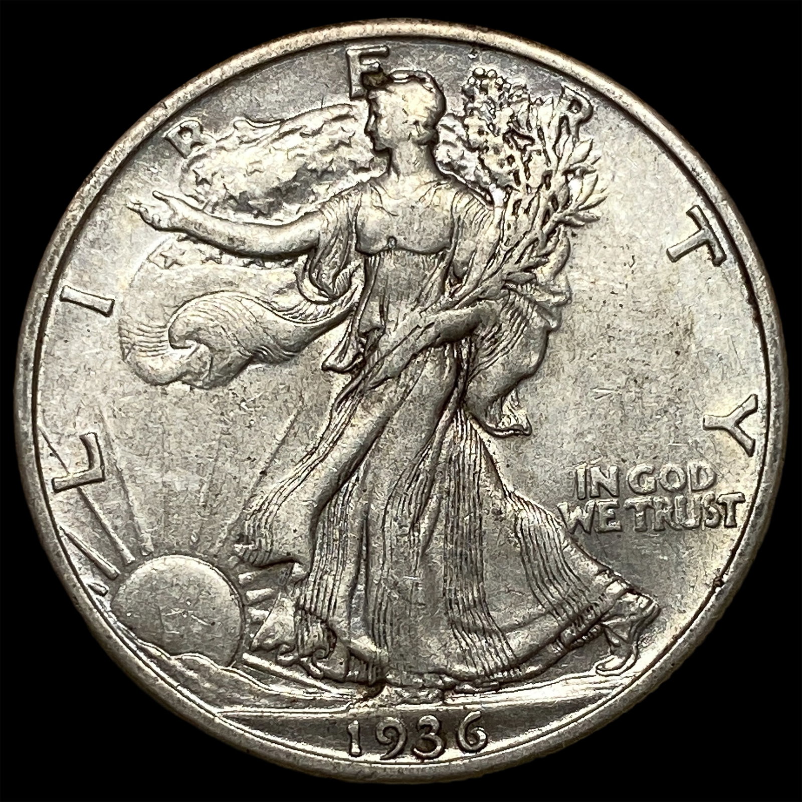1936-S Silver Half Dollar UNCIRCULATED: 1936-S Silver Half Dollar UNCIRCULATED