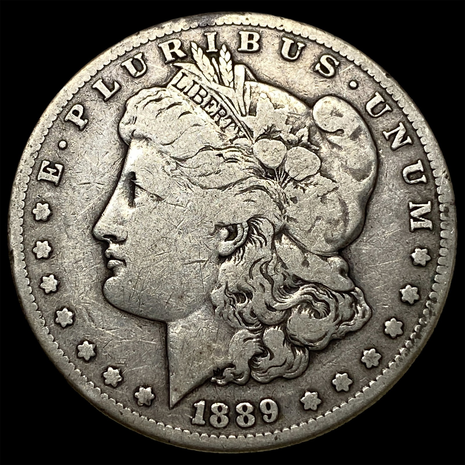 1889 Silver Morgan Dollar LIGHTLY CIRCULATED (1 of 2)
