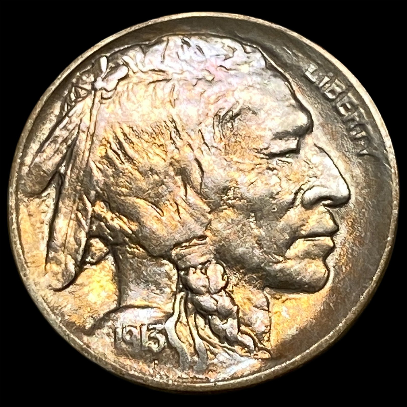 1913 TY 1 Type 1 Buffalo Nickel CHOICE BU (1 of 2)