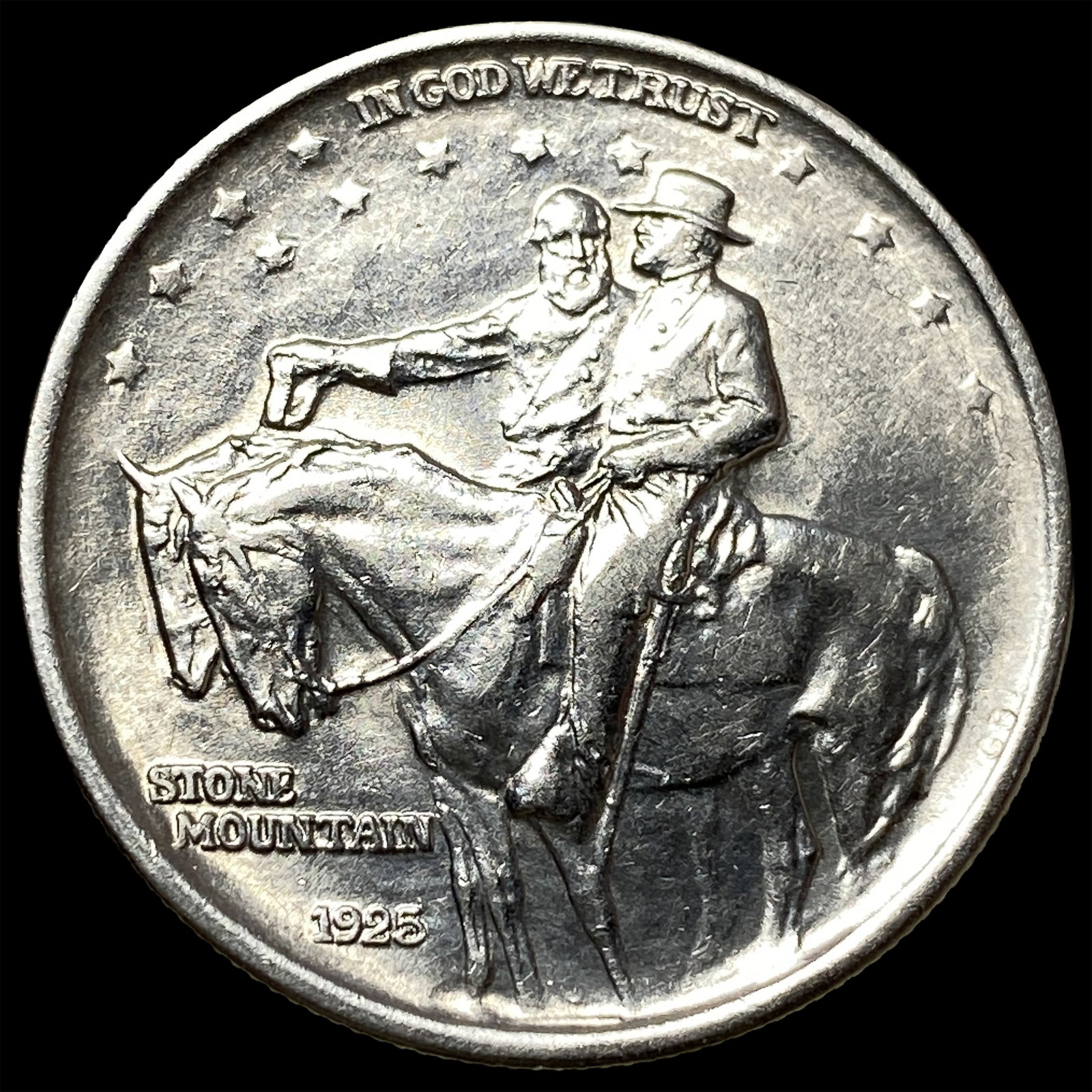 1925 Stone Mountain Silver Half Dollar GEM BU (1 of 2)