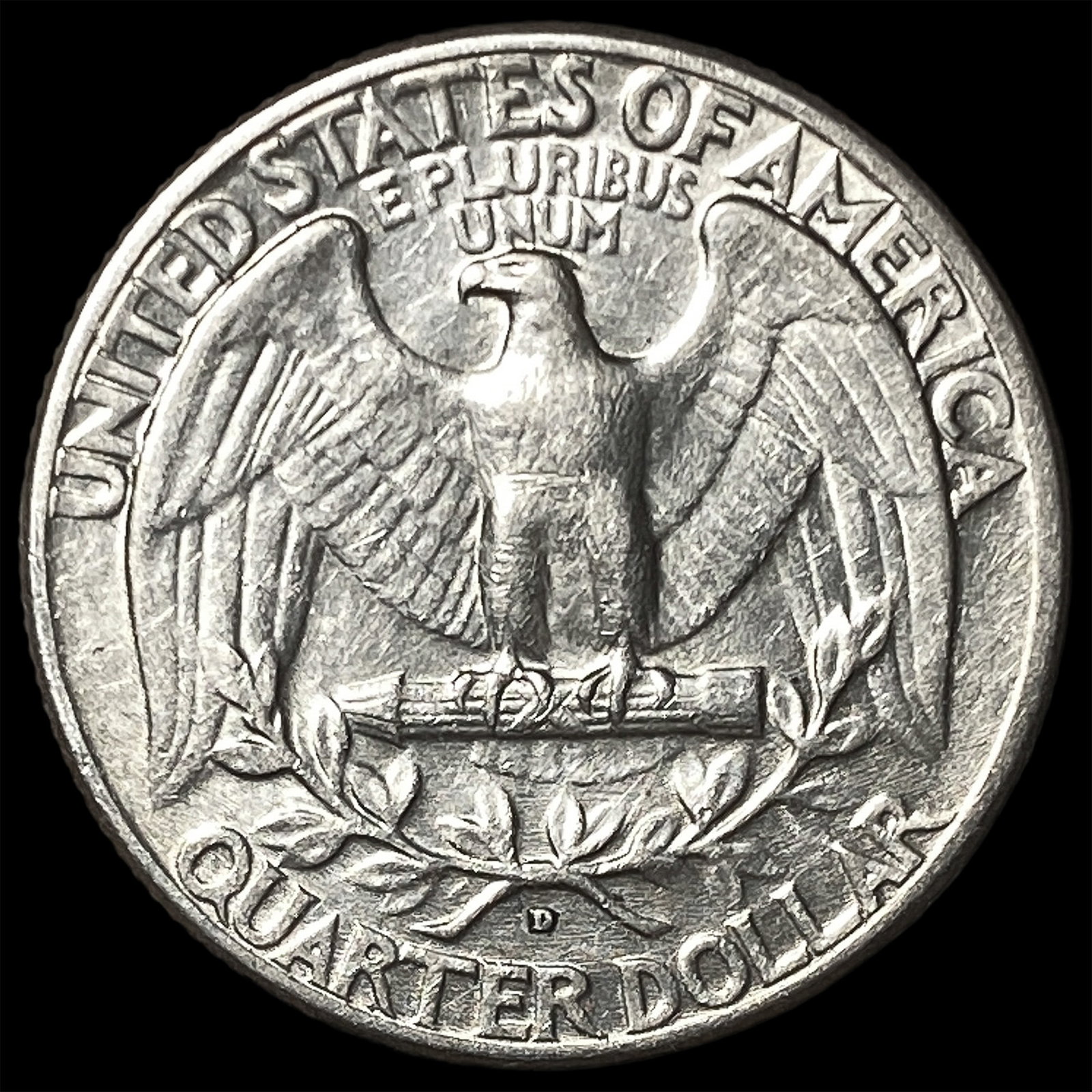 1932-D Washington Silver Quarter UNCIRCULATED - 2