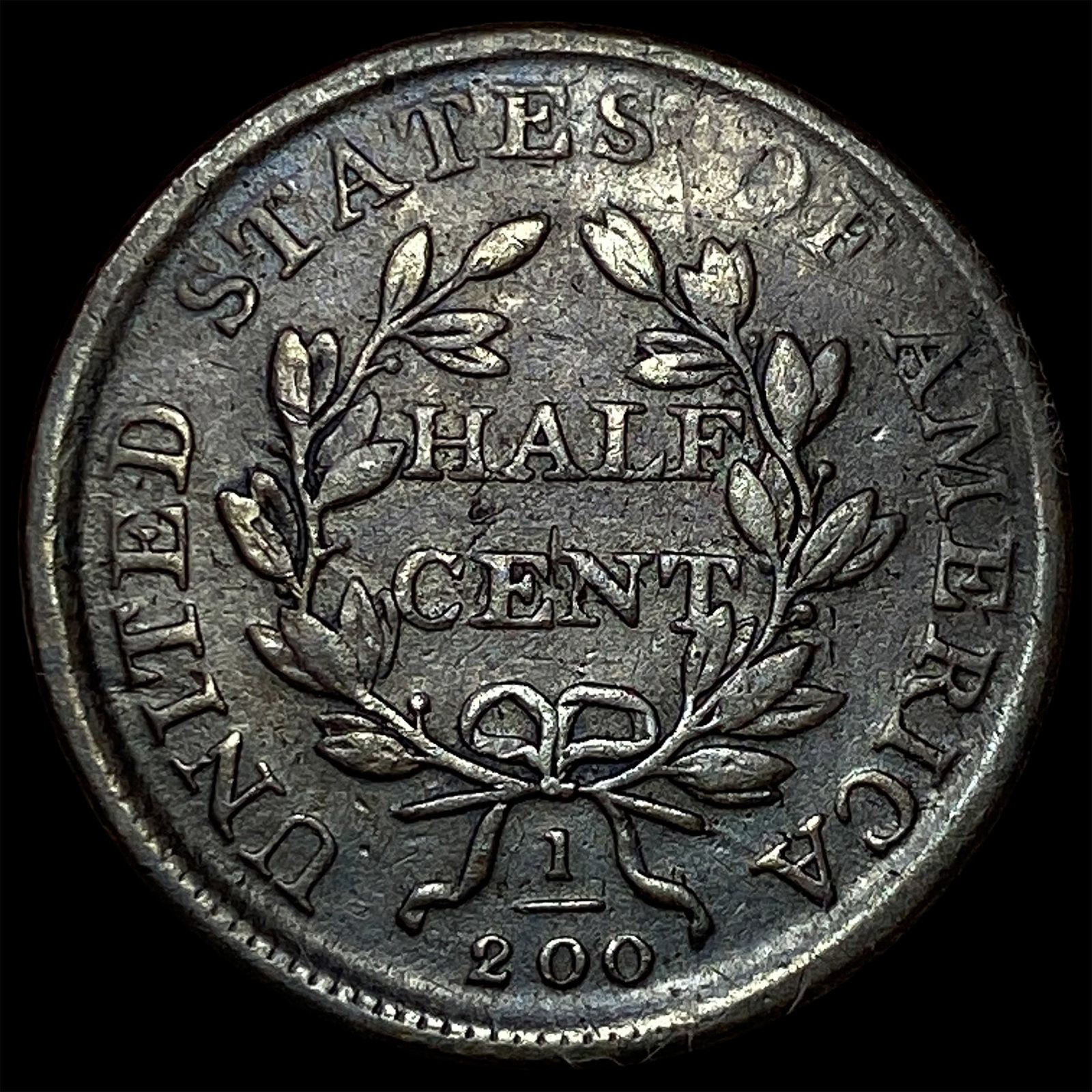 1808 Classic Head Half Cent CLOSELY UNCIRCULATED - 2