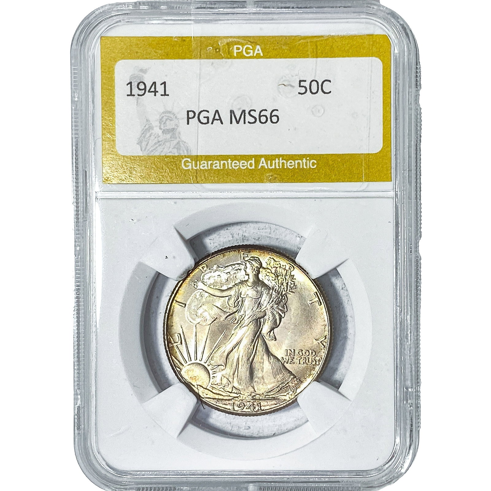 1941 Walking Liberty Half Dollar PGA MS66 (1 of 2)