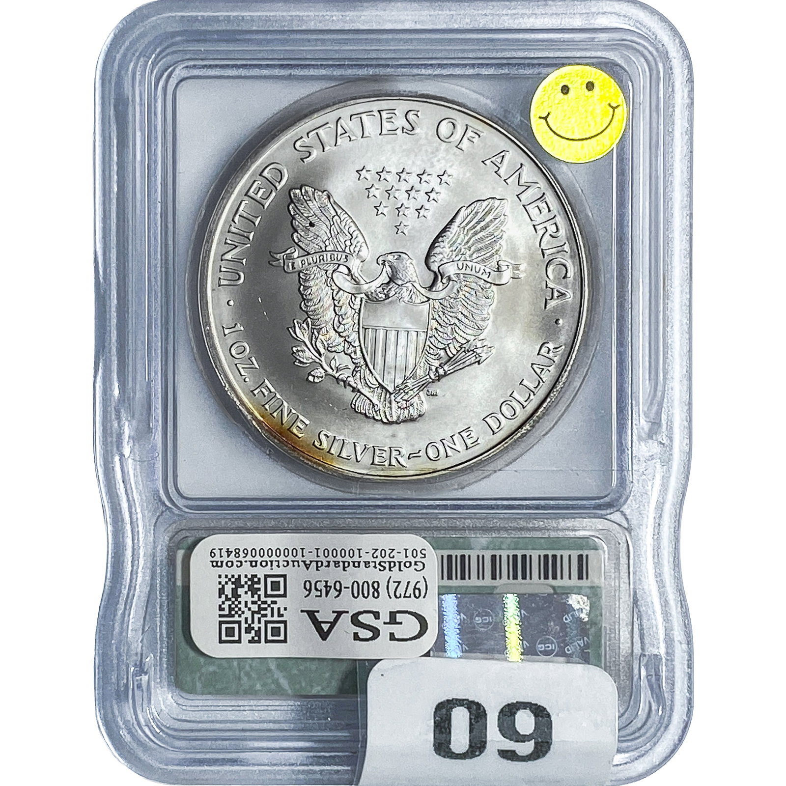 2002 Silver Eagle ICG MS70 - 2