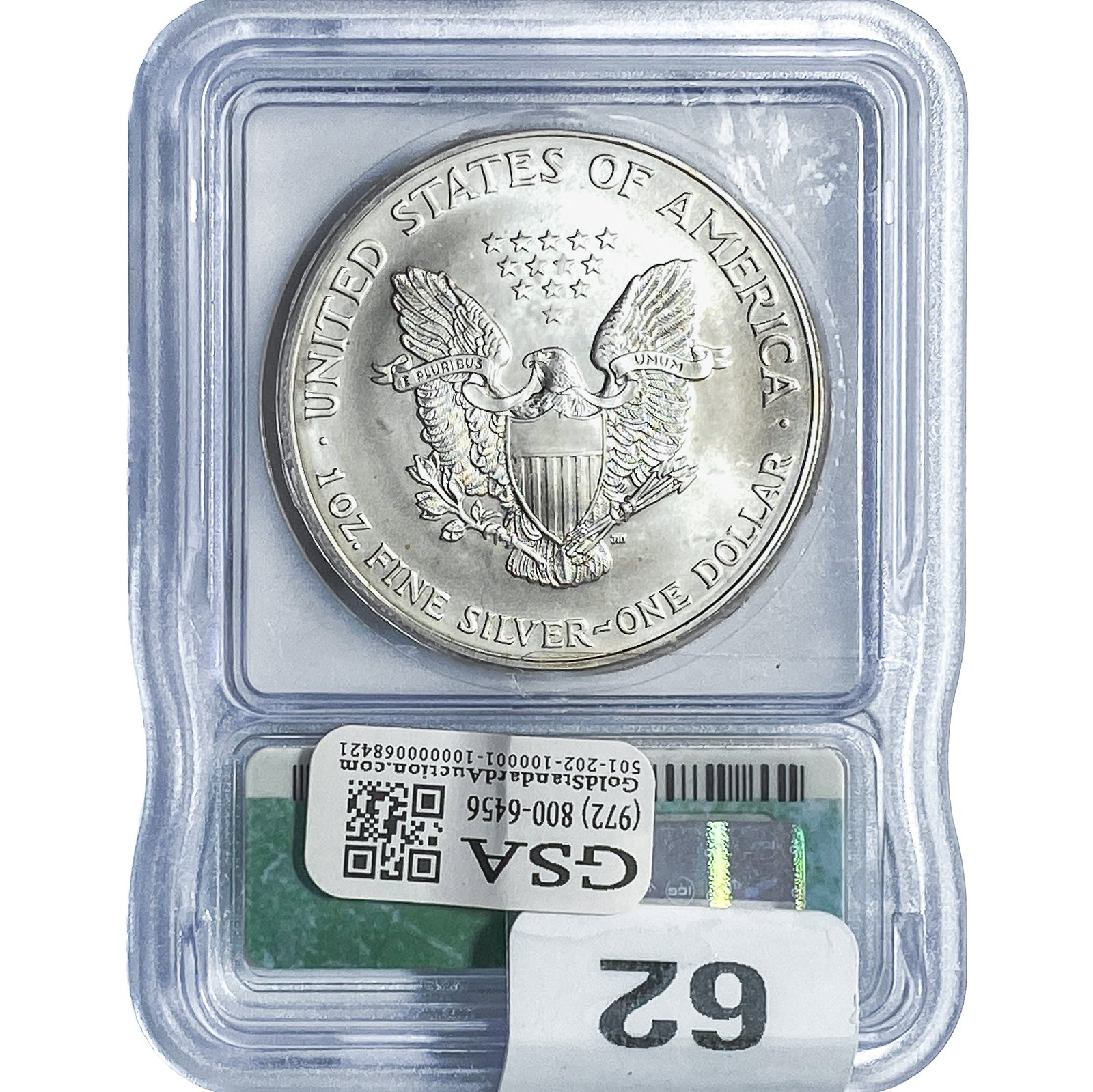 2003 Silver Eagle ICG MS70 - 2