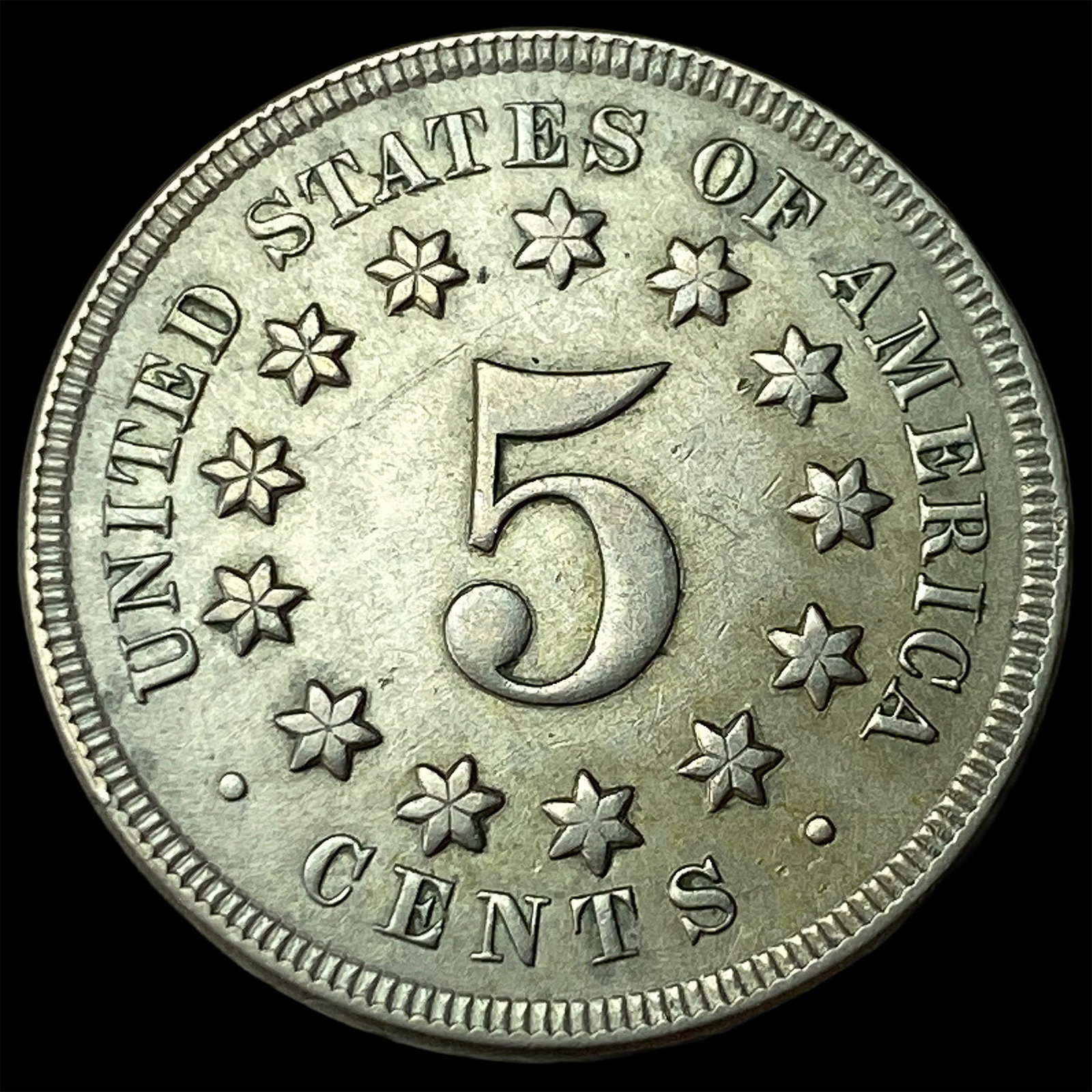 1868 Shield Nickel UNCIRCULATED - 2
