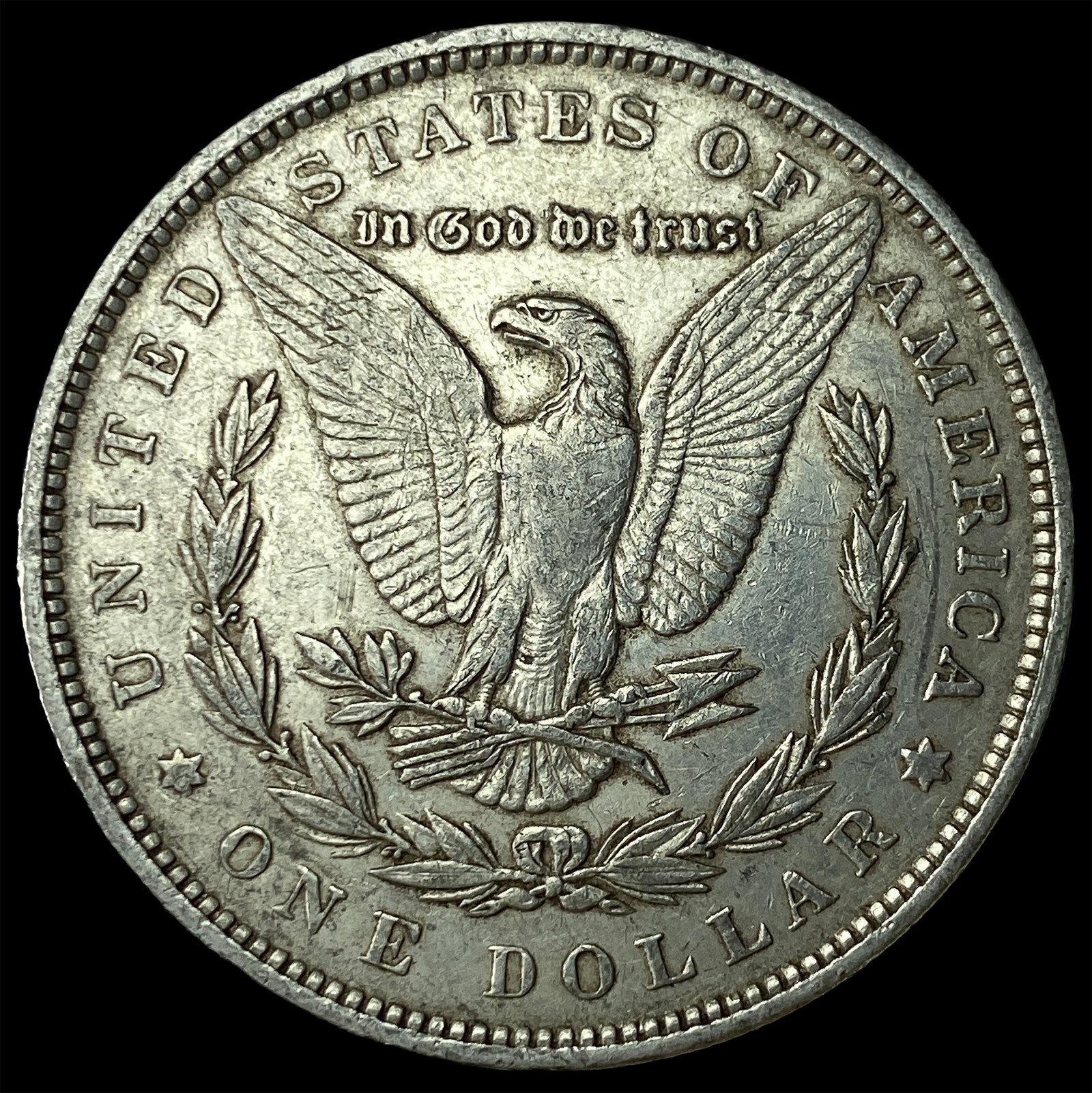 1891 Silver Morgan Dollar CLOSELY UNCIRCULATED - 2