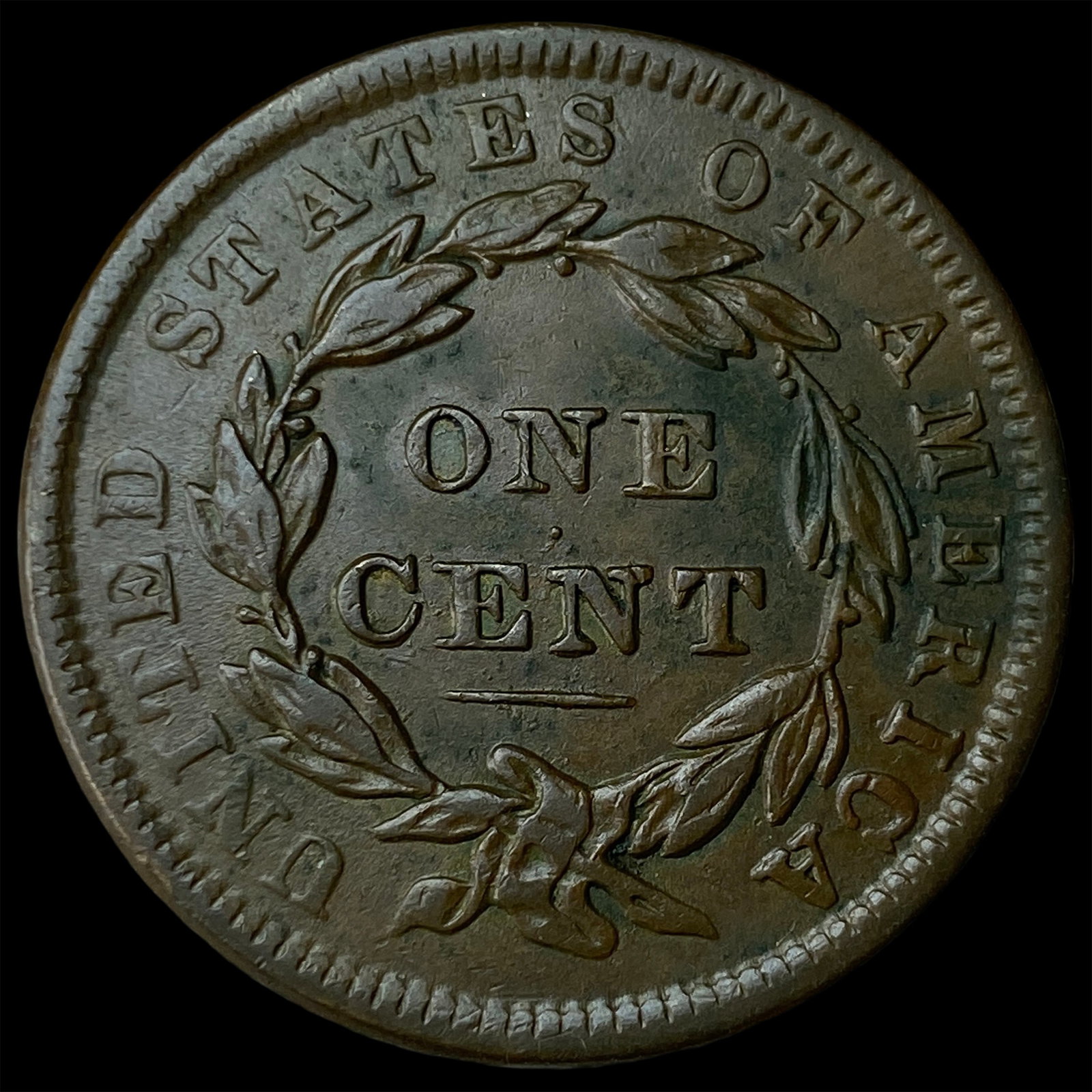 1838 Coronet Head Large Cent UNCIRCULATED - 2