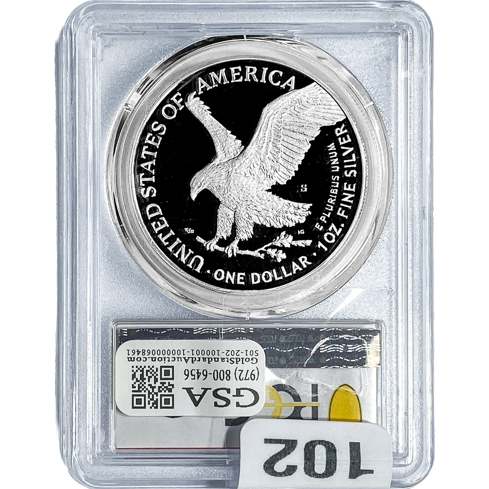 2022-S Silver Eagle PCGS PR69 DCAM - 2