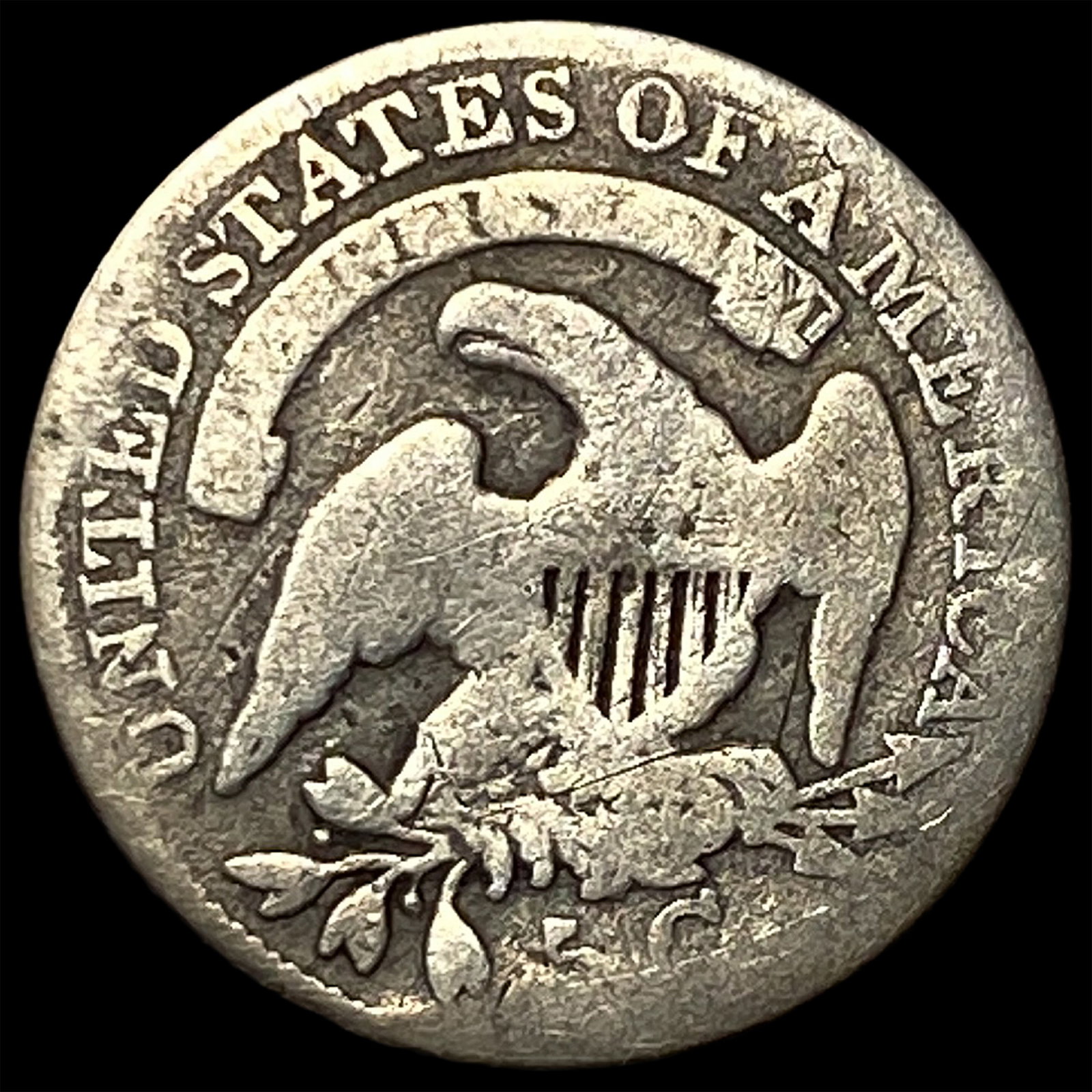 1833 Capped Bust Half Dime NICELY CIRCULATED - 2