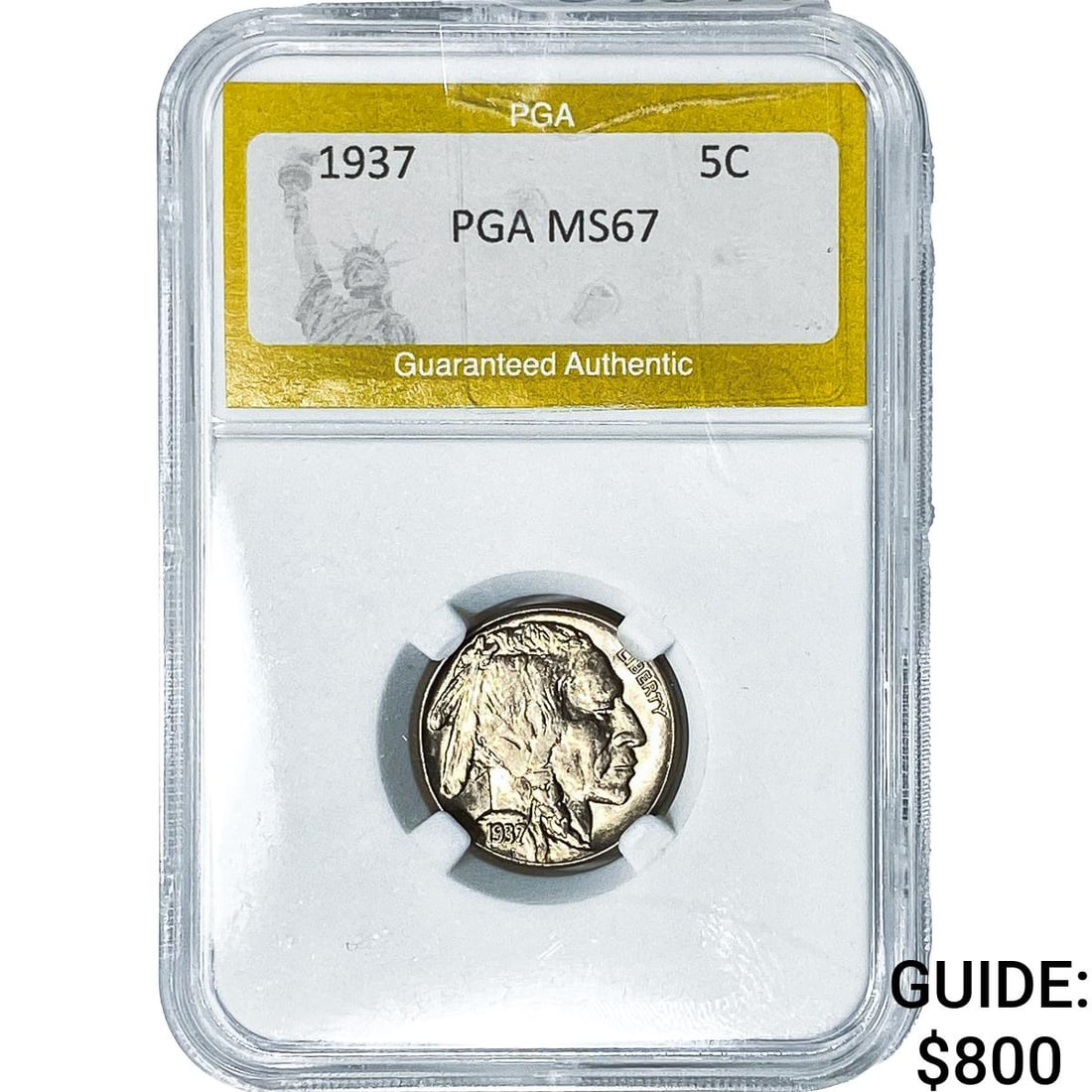 1937 Buffalo Nickel PGA MS67 (1 of 2)