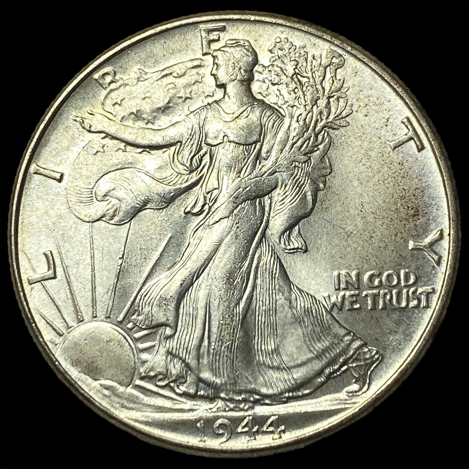 1944 Walking Liberty Half Dollar CHOICE BU: 1944 Walking Liberty Half Dollar CHOICE BU