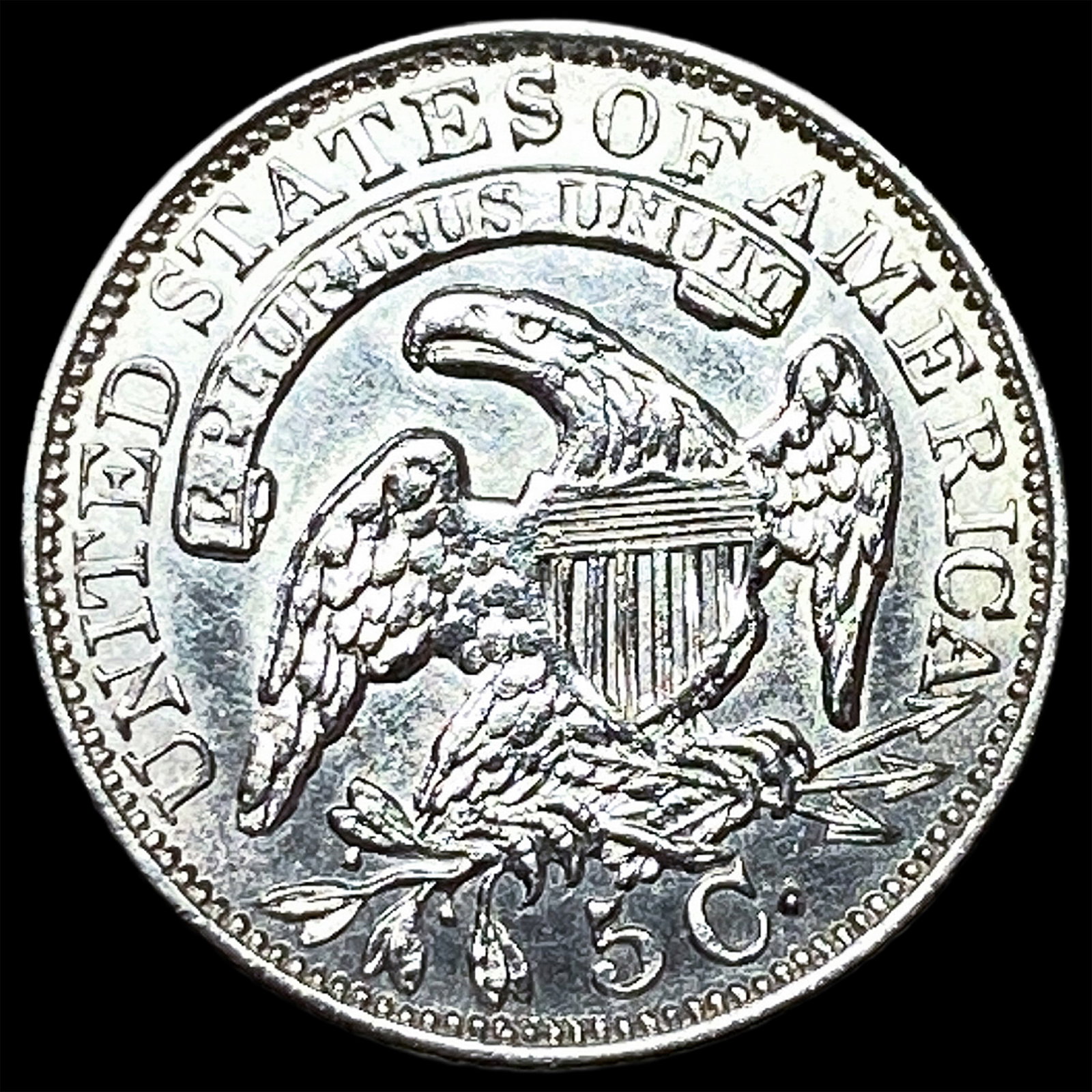 1834 Capped Bust Half Dollar UNCIRCULATED - 2