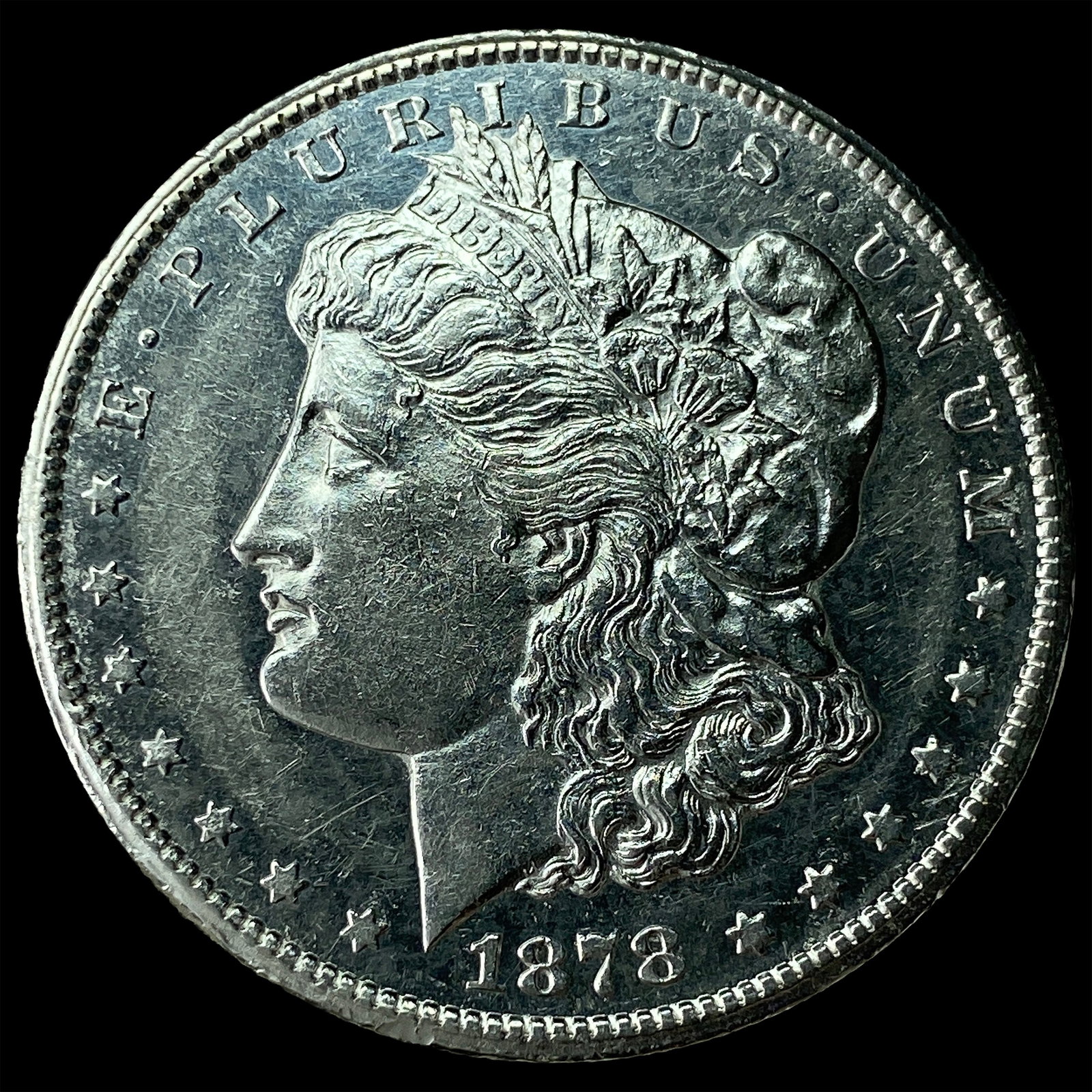 1878-CC Silver Morgan Dollar UNCIRCULATED: 1878-CC Silver Morgan Dollar UNCIRCULATED
