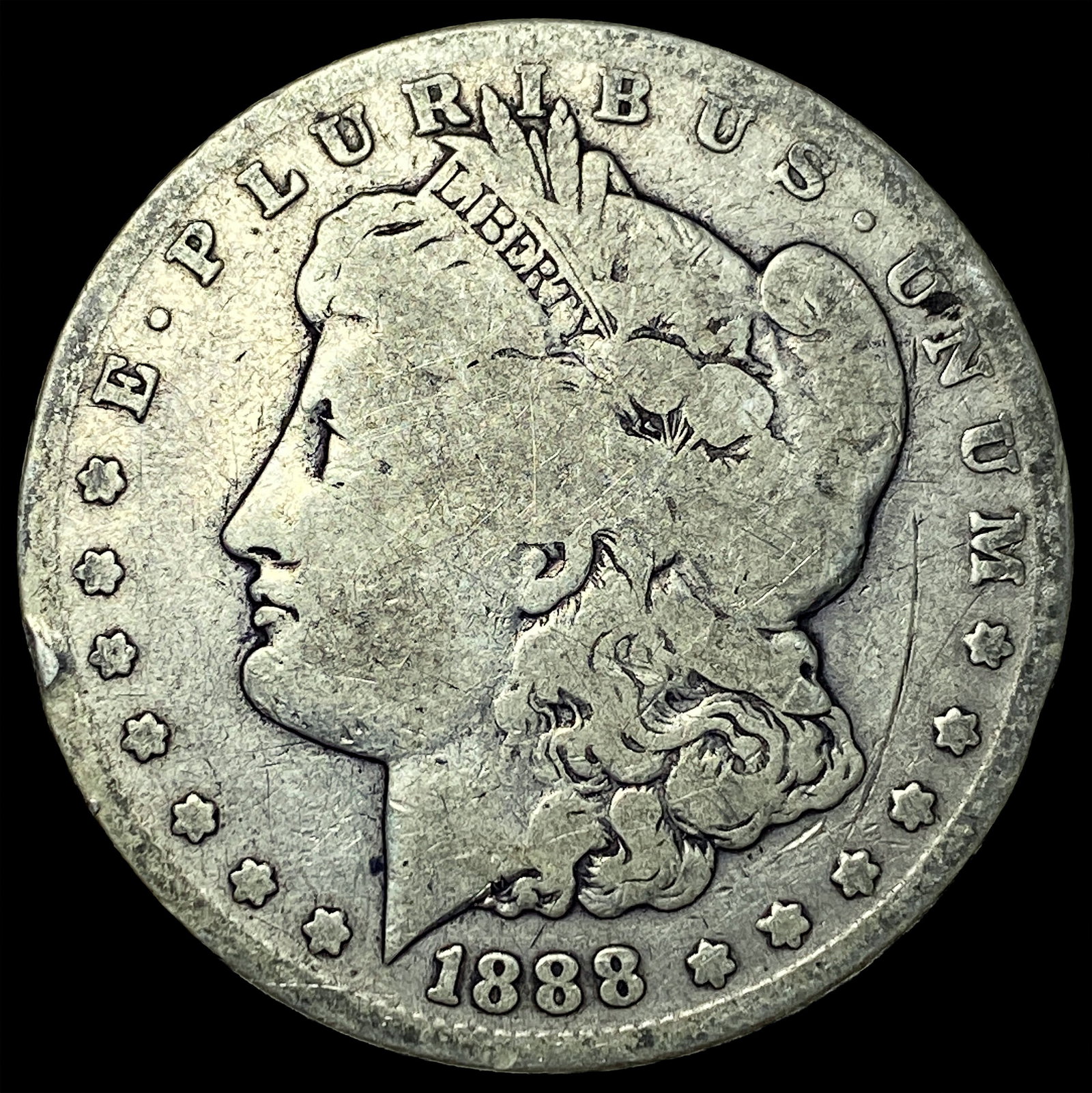 1888-S Silver Morgan Dollar NICELY CIRCULATED (1 of 2)