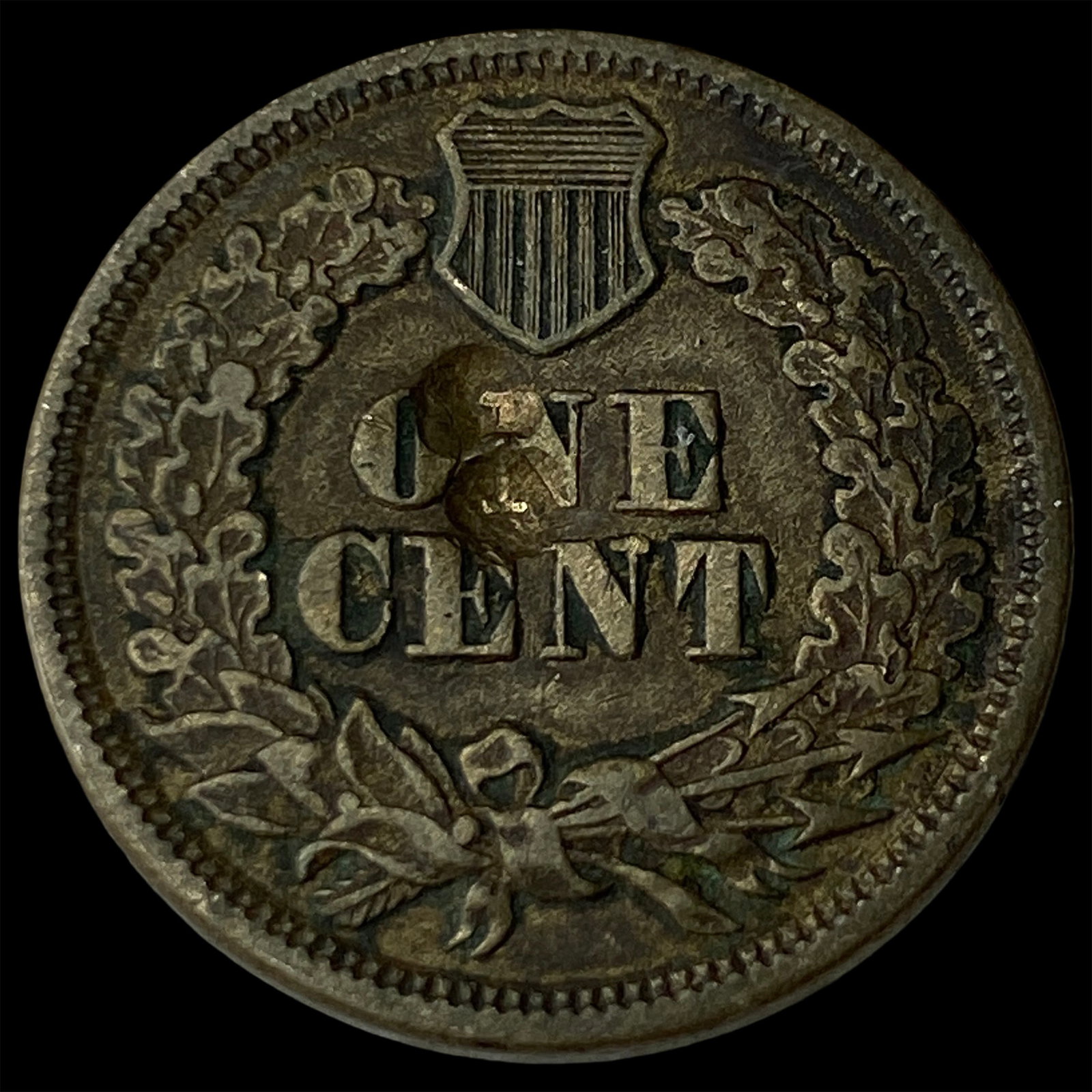 1863 Indian Head Cent NEARLY UNCIRCULATED - 2