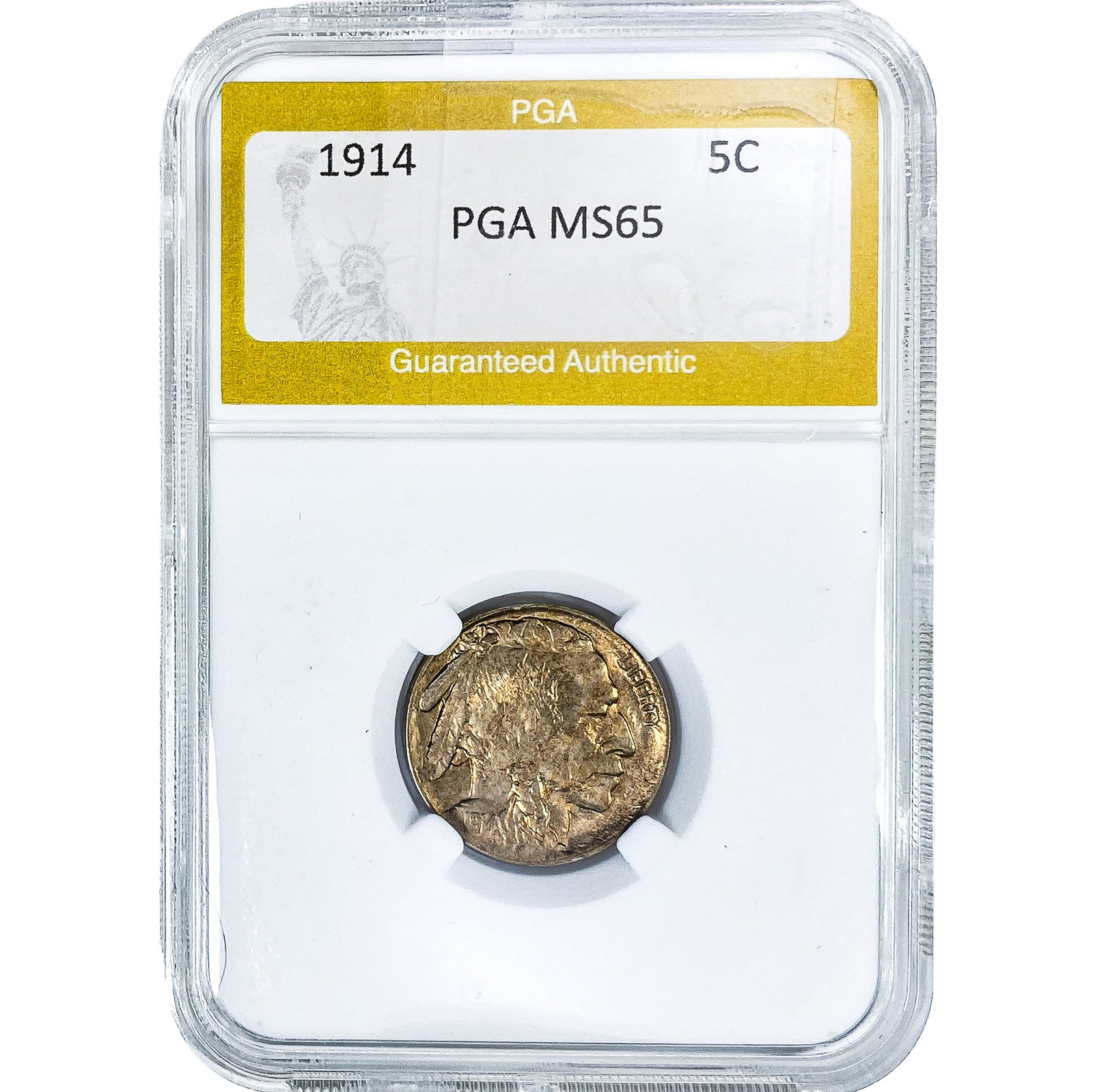 1914 Barber Nickel PGA MS65 (1 of 2)