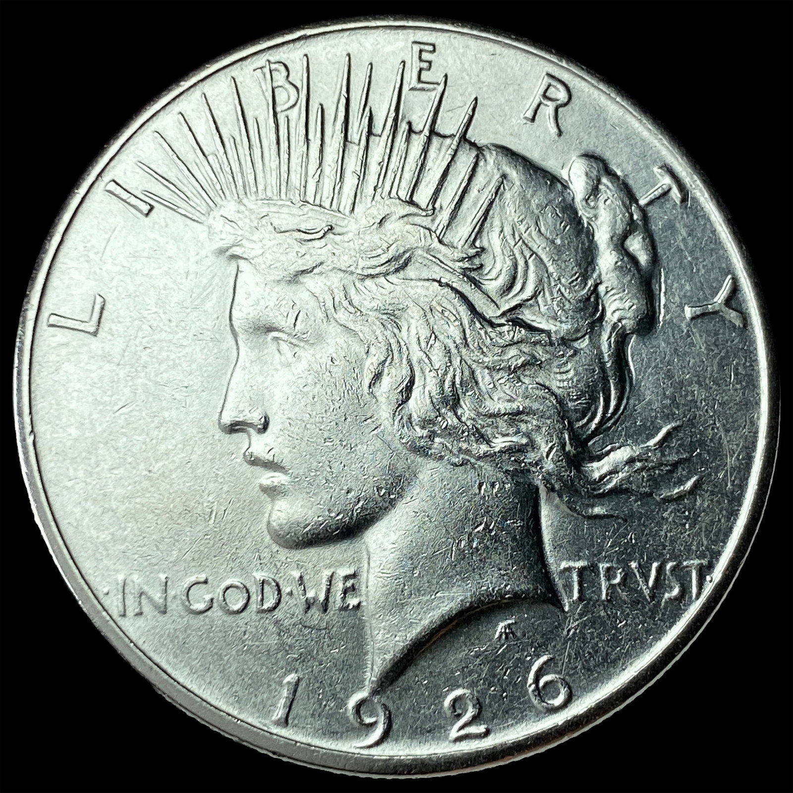 1926-S Silver Peace Dollar UNCIRCULATED (1 of 2)