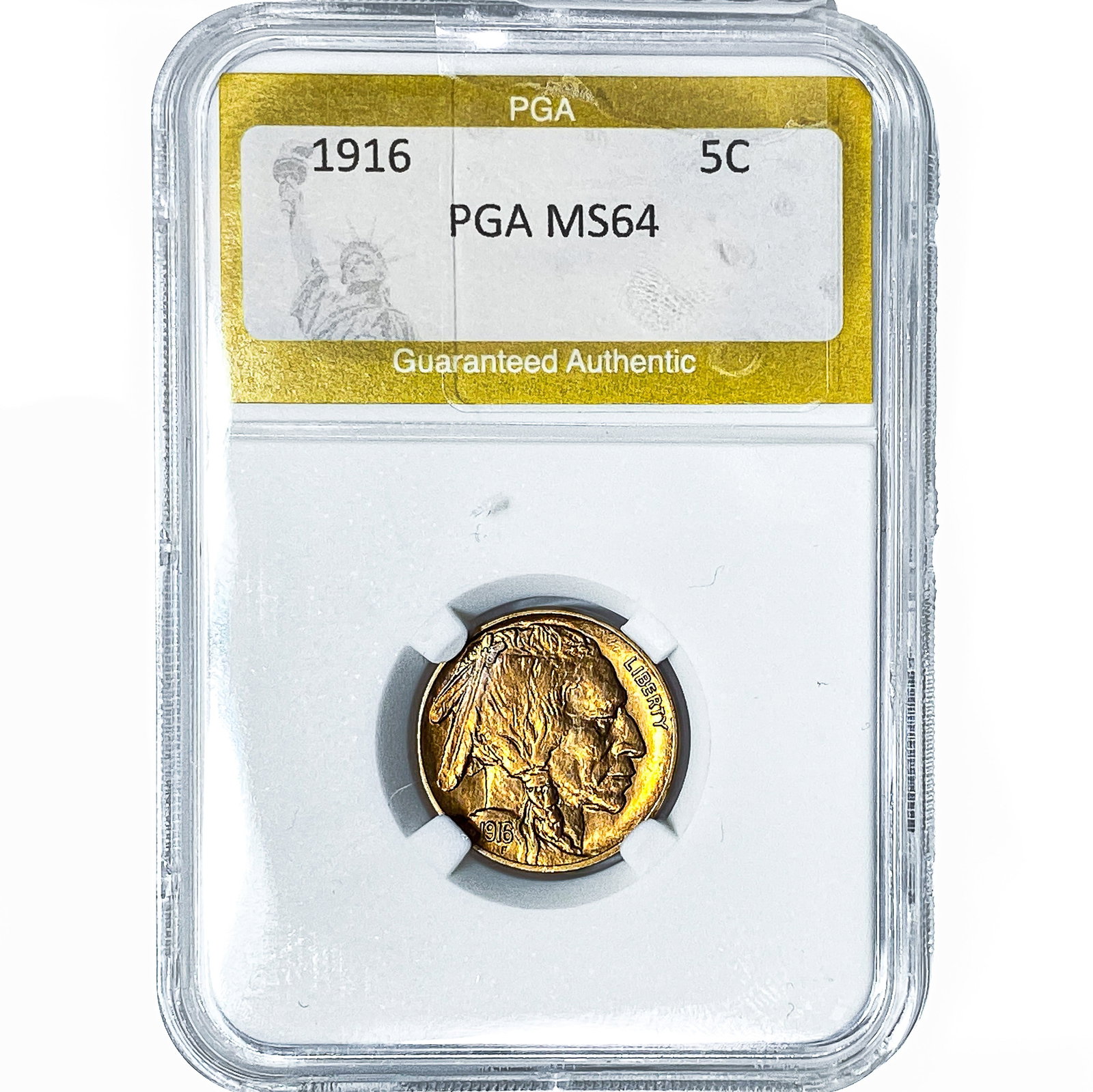 1916 Buffalo Nickel PGA MS64 (1 of 2)