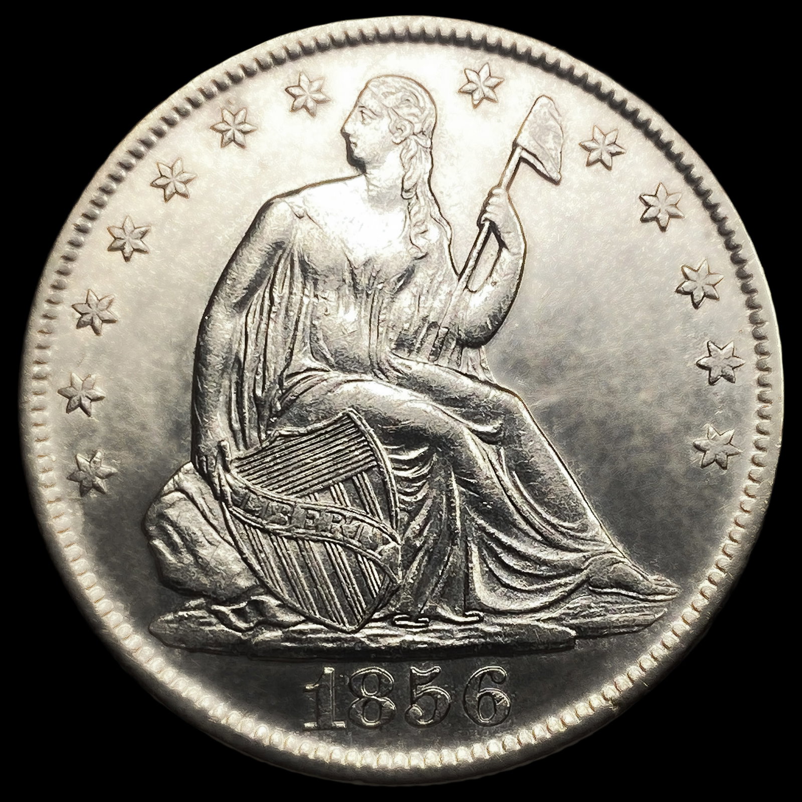 1856-O Seated Liberty Half Dollar: 1856-O Seated Liberty Half Dollar