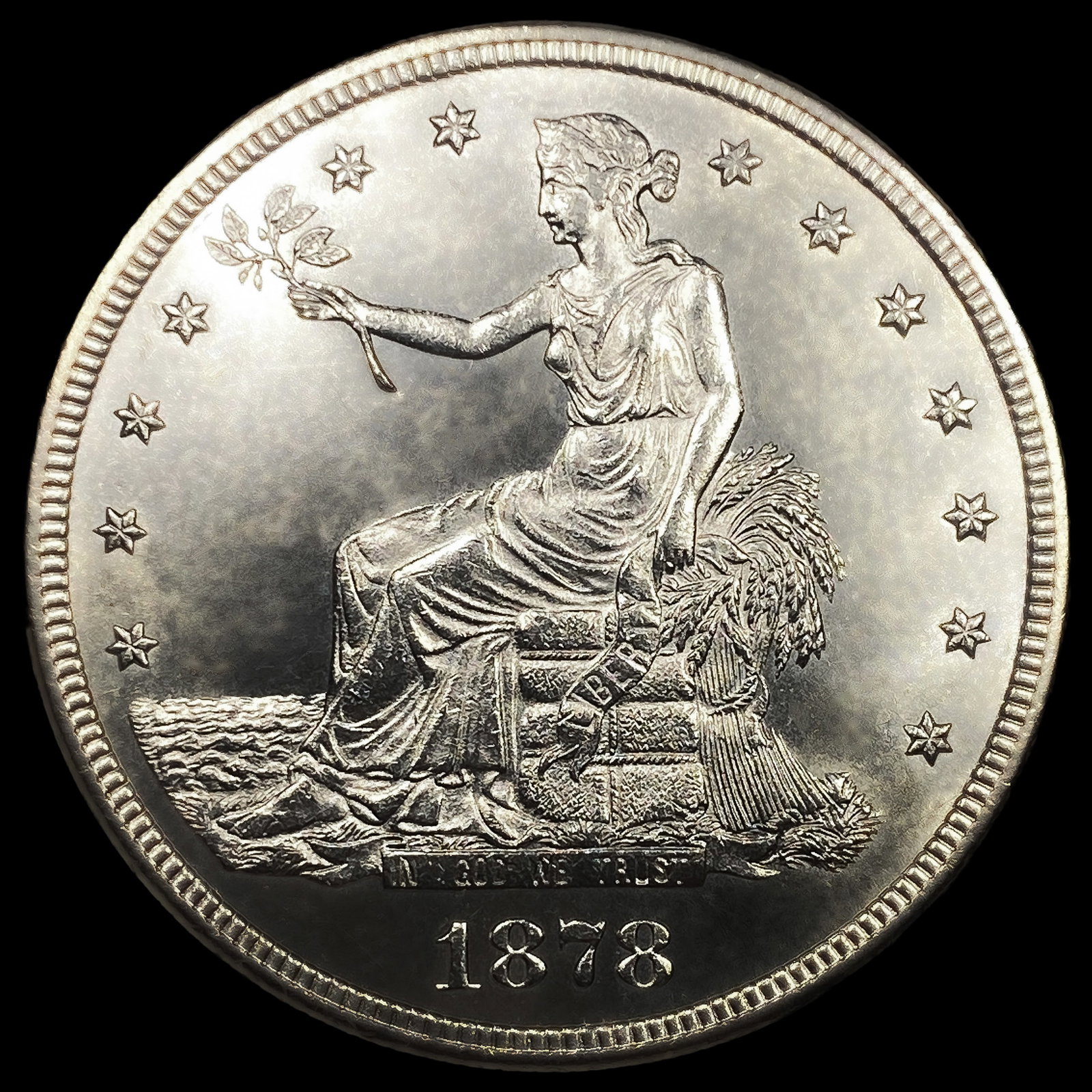 1878-S Silver Trade Dollar (1 of 2)